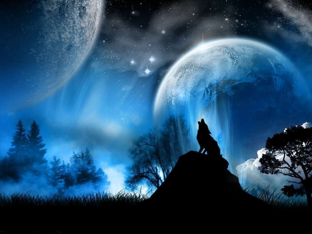 Wolf Moon Wallpaper and Picture Items