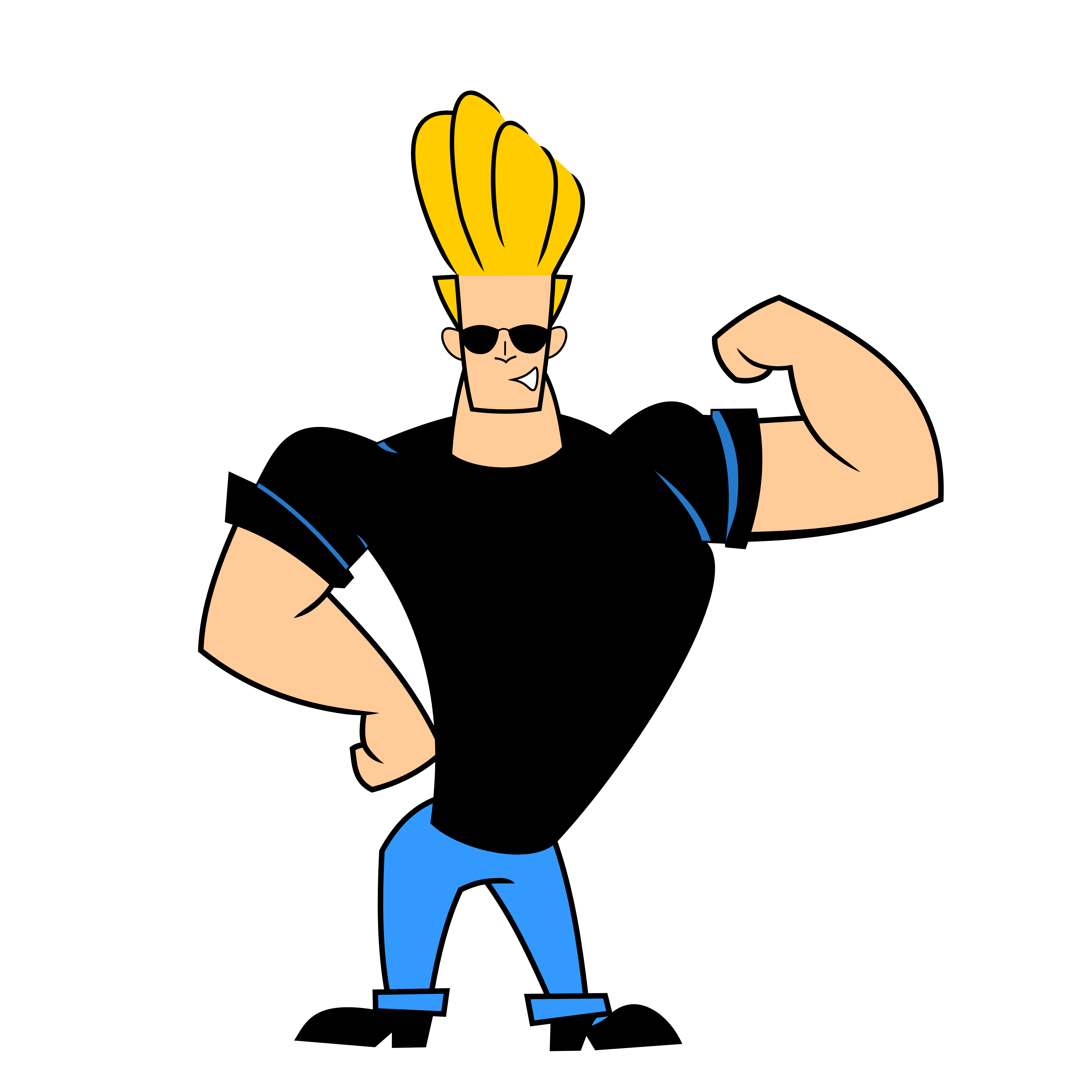 Johnny Bravo Hair Color Johnny Bravo Hair Color