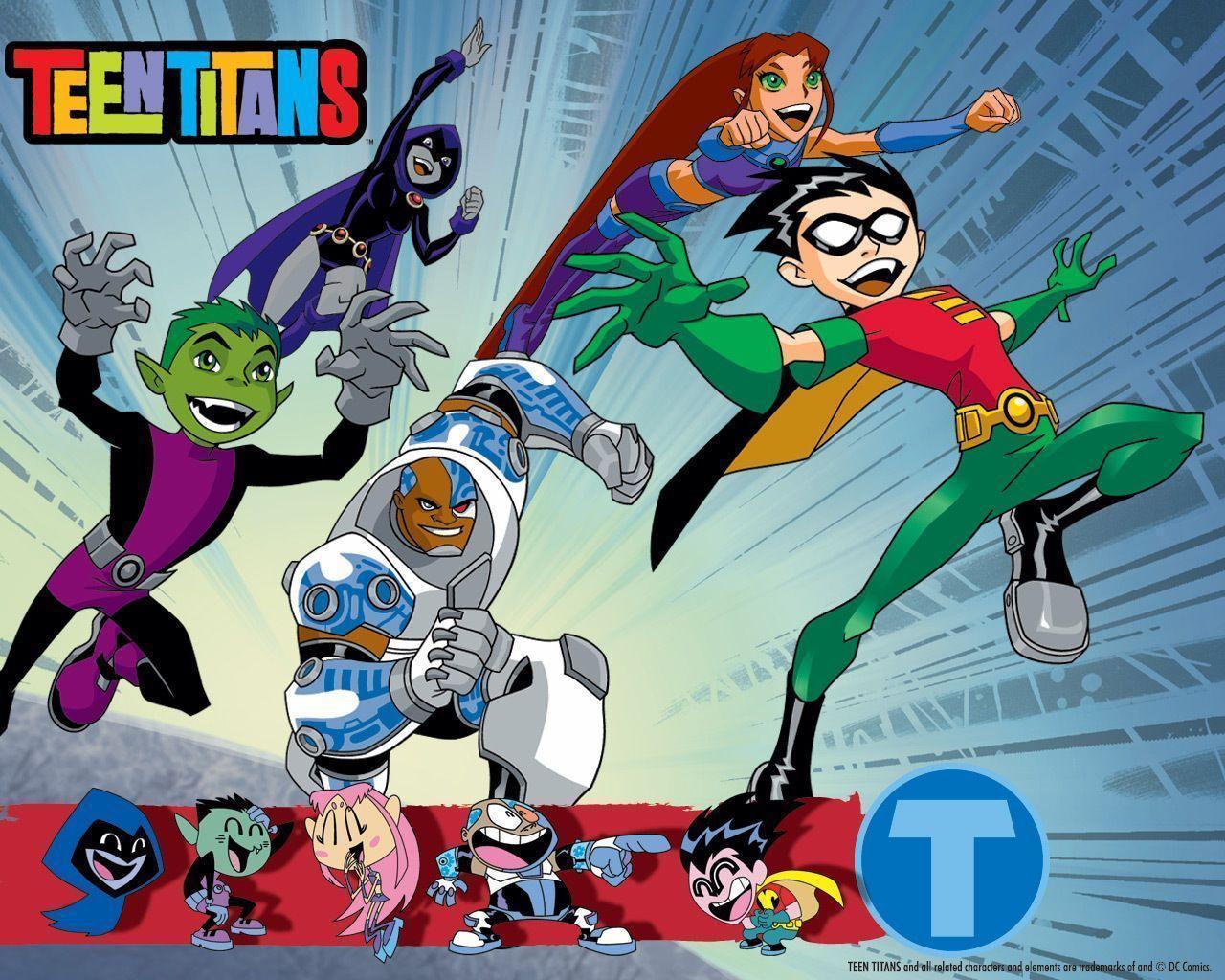 Papel de Parede HD: Wallpaper Teen Titans. Papeis de Parede de