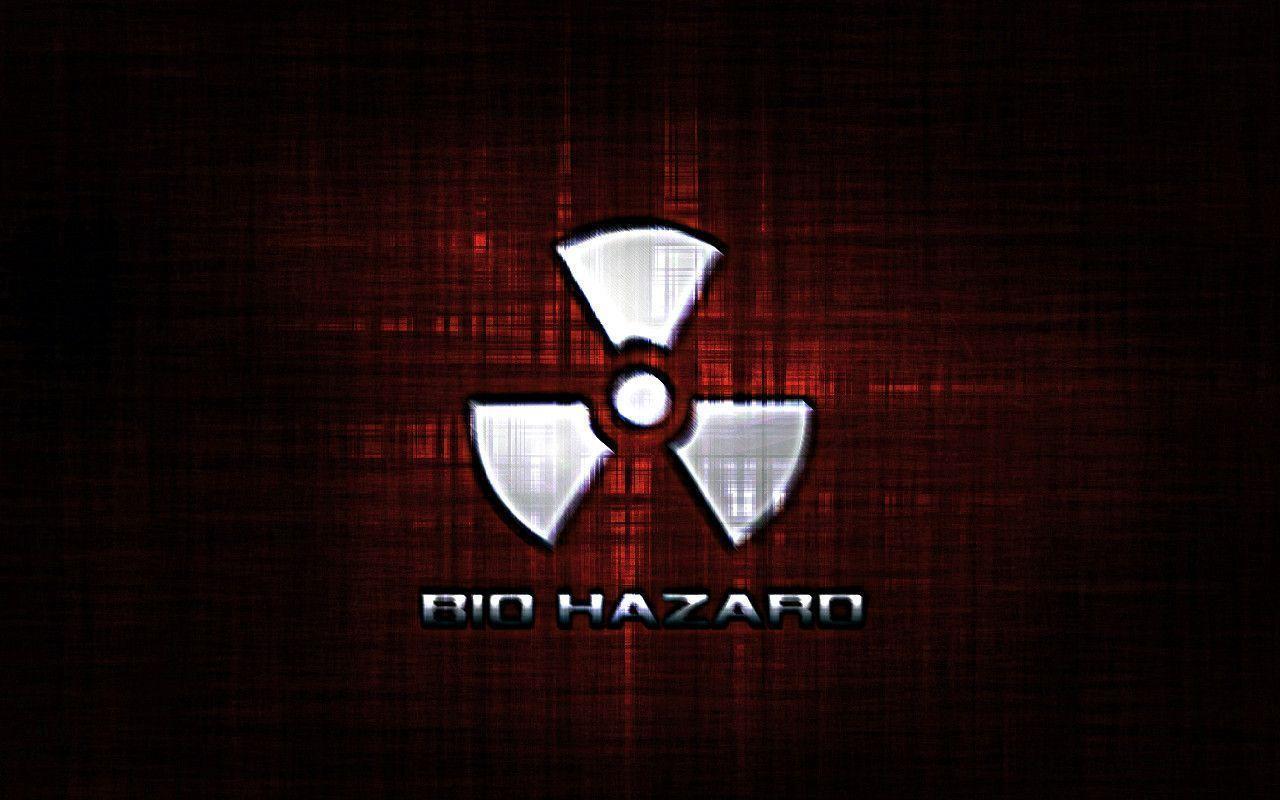 image For > Red Radioactive Symbol