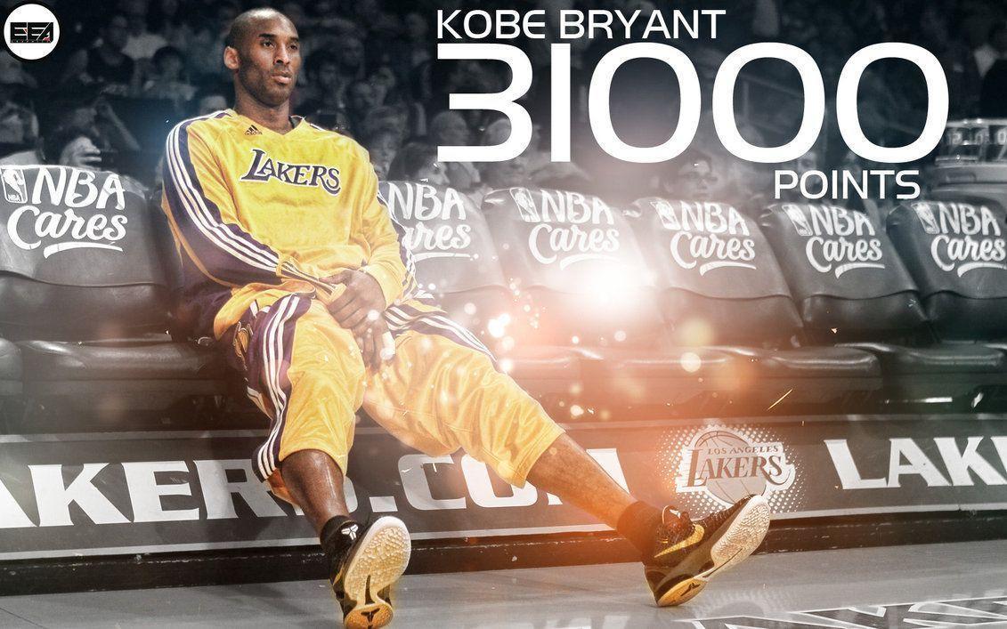 Kobe Bryant 31000 Wallpaper