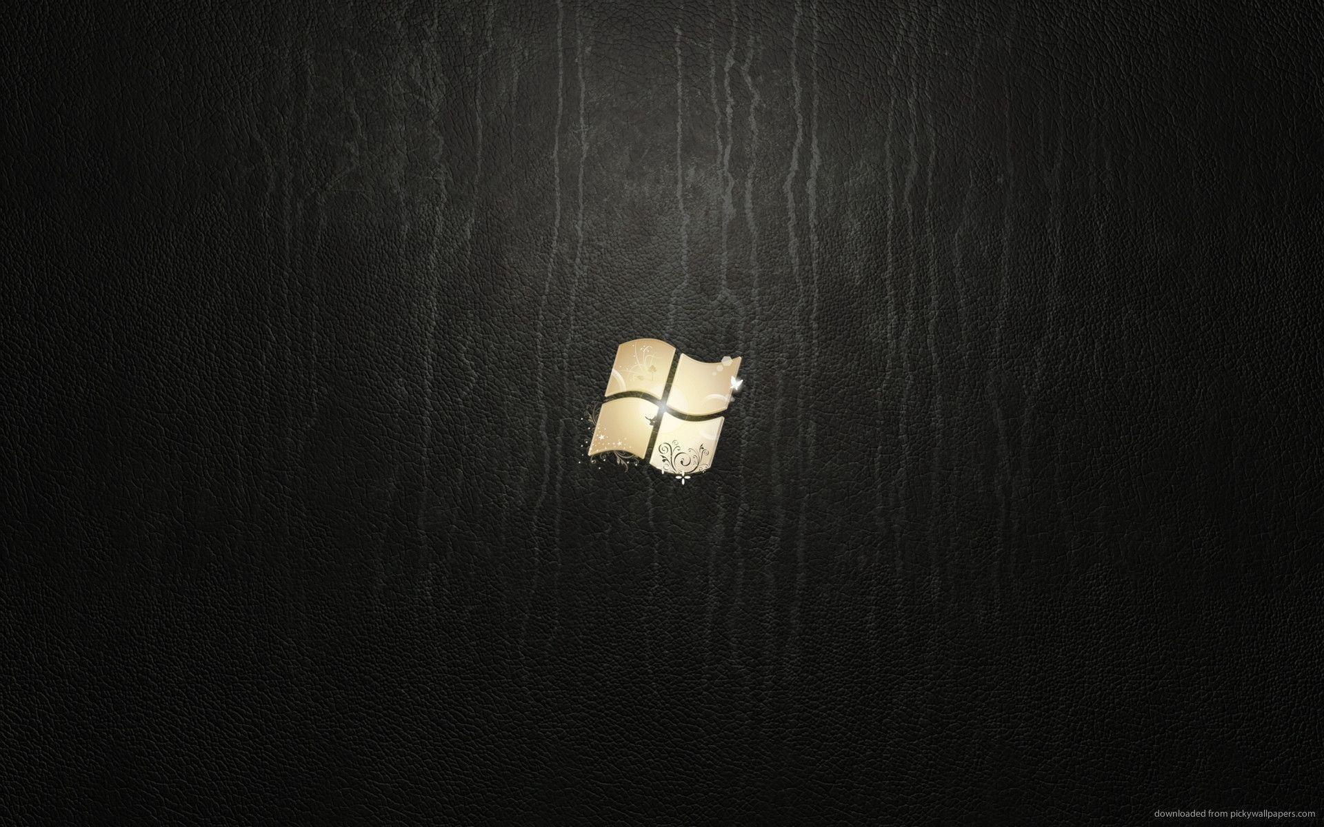 Download 1920x1200 Windows 7 Ultimate Leather Wallpaper