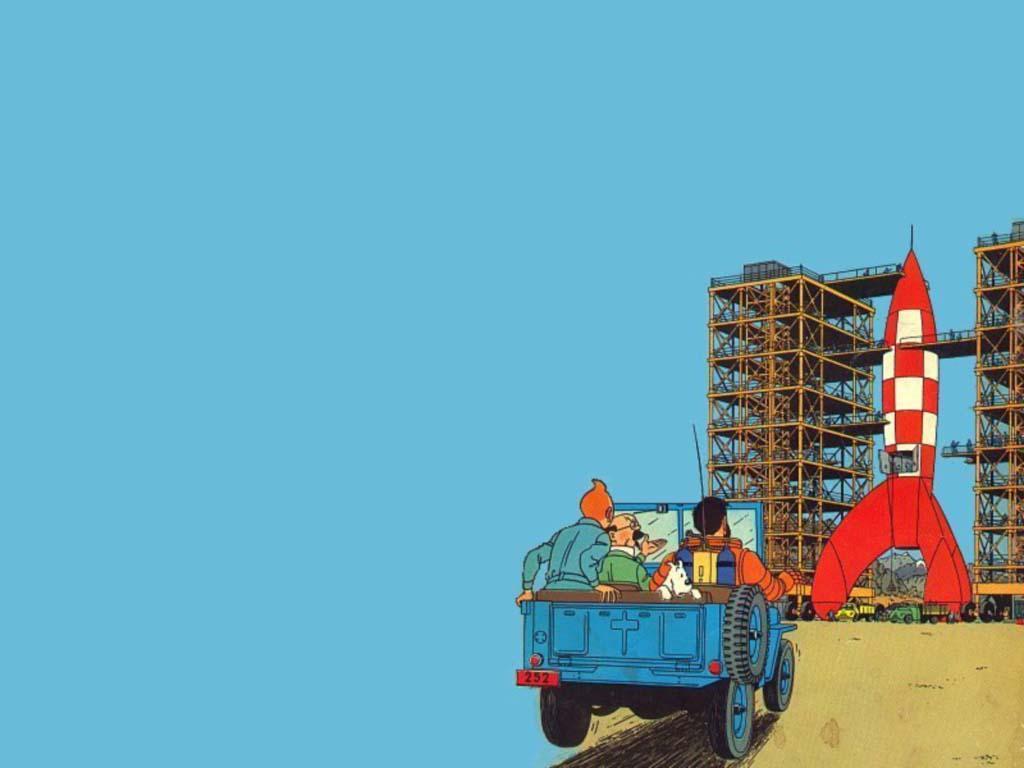 Fonds d&;écran Tintin