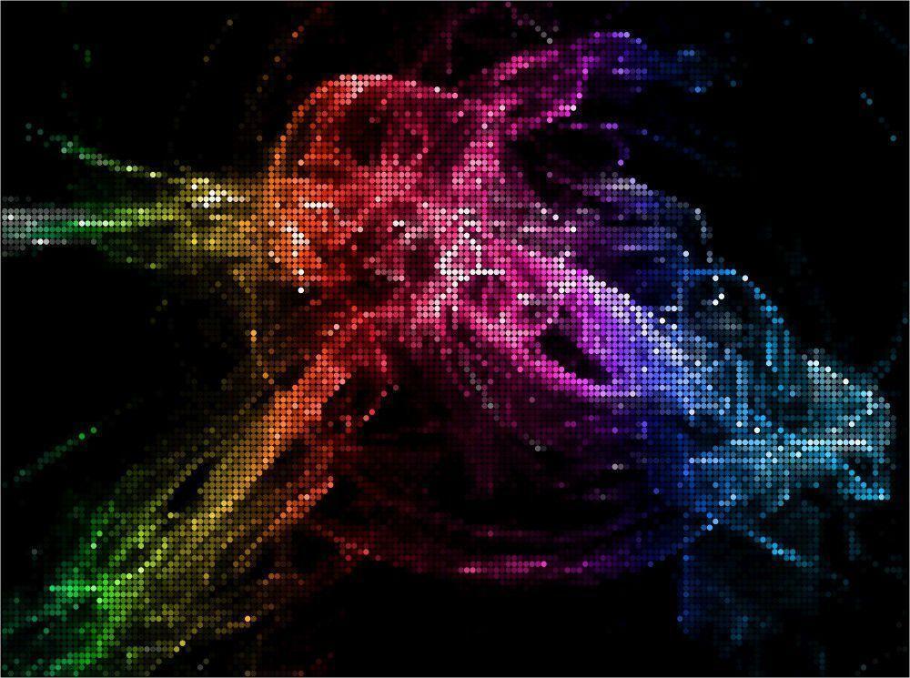 Brilliant neon background picture 02 vector Free Vector / 4Vector