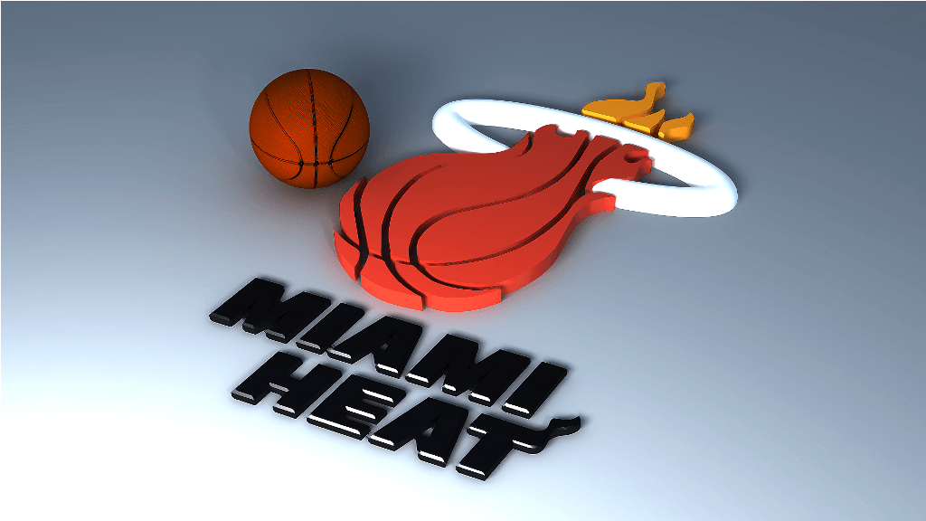 Miami Heat 3D Wallpaper