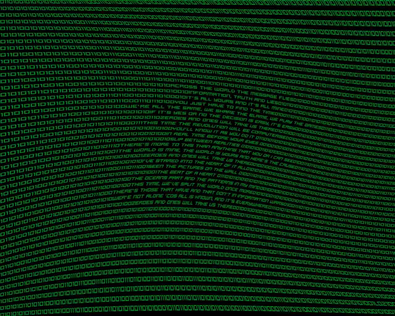 image For > Binary Code Wallpaper Green