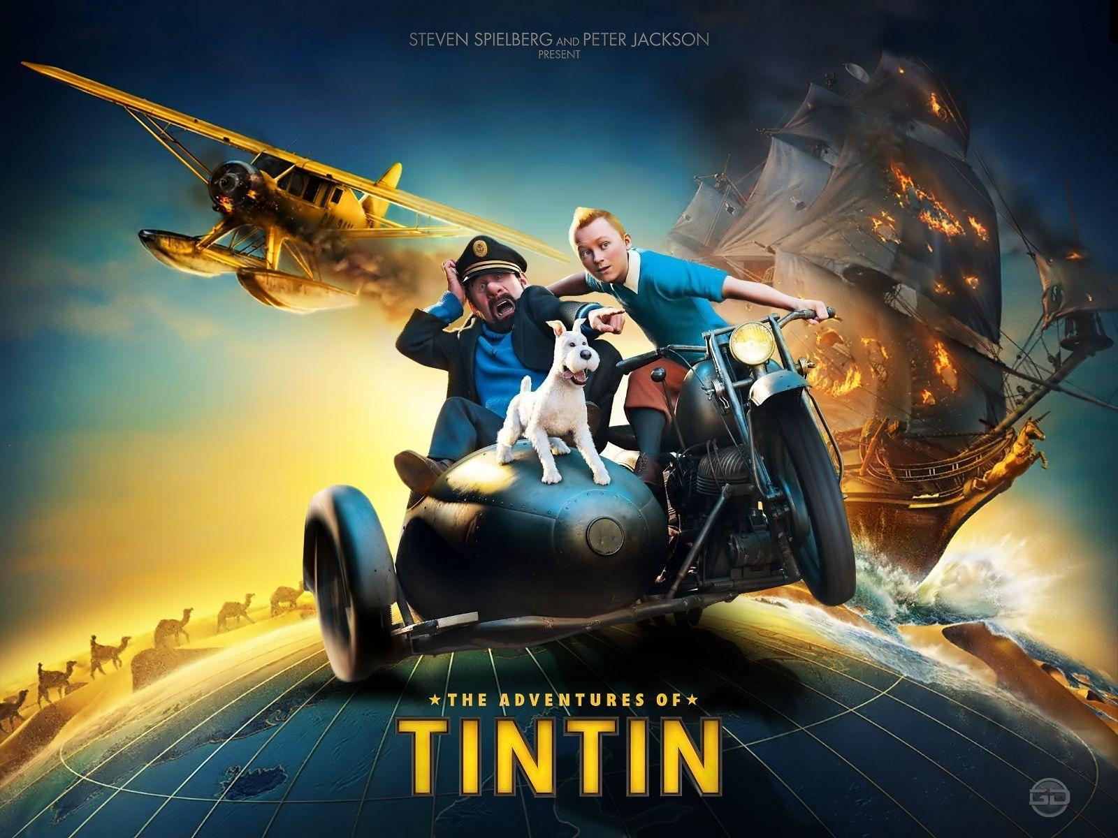 The Advanture of Tintin Wallpaper