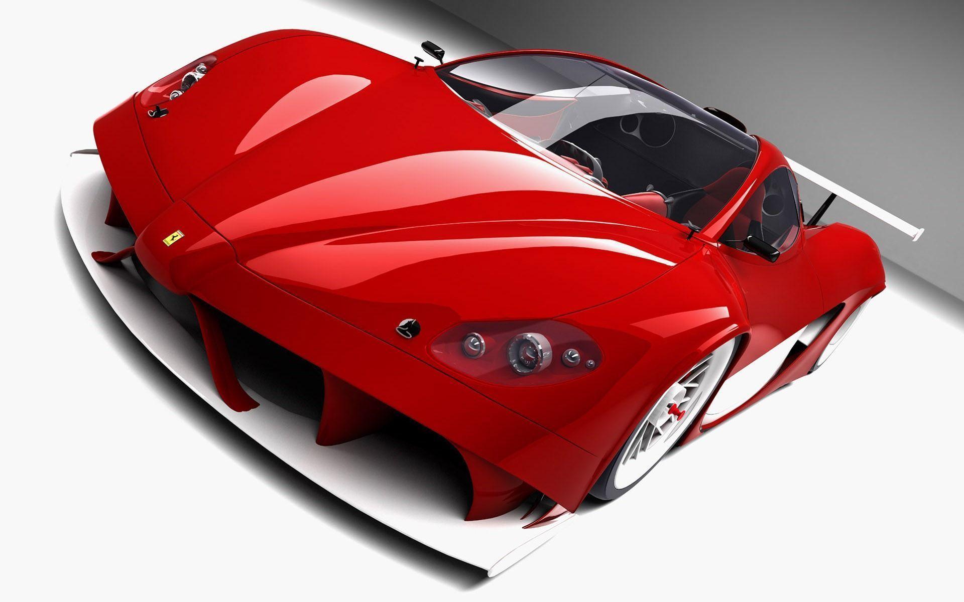 Vehicles For > Red Car Ferrari Wallpaper