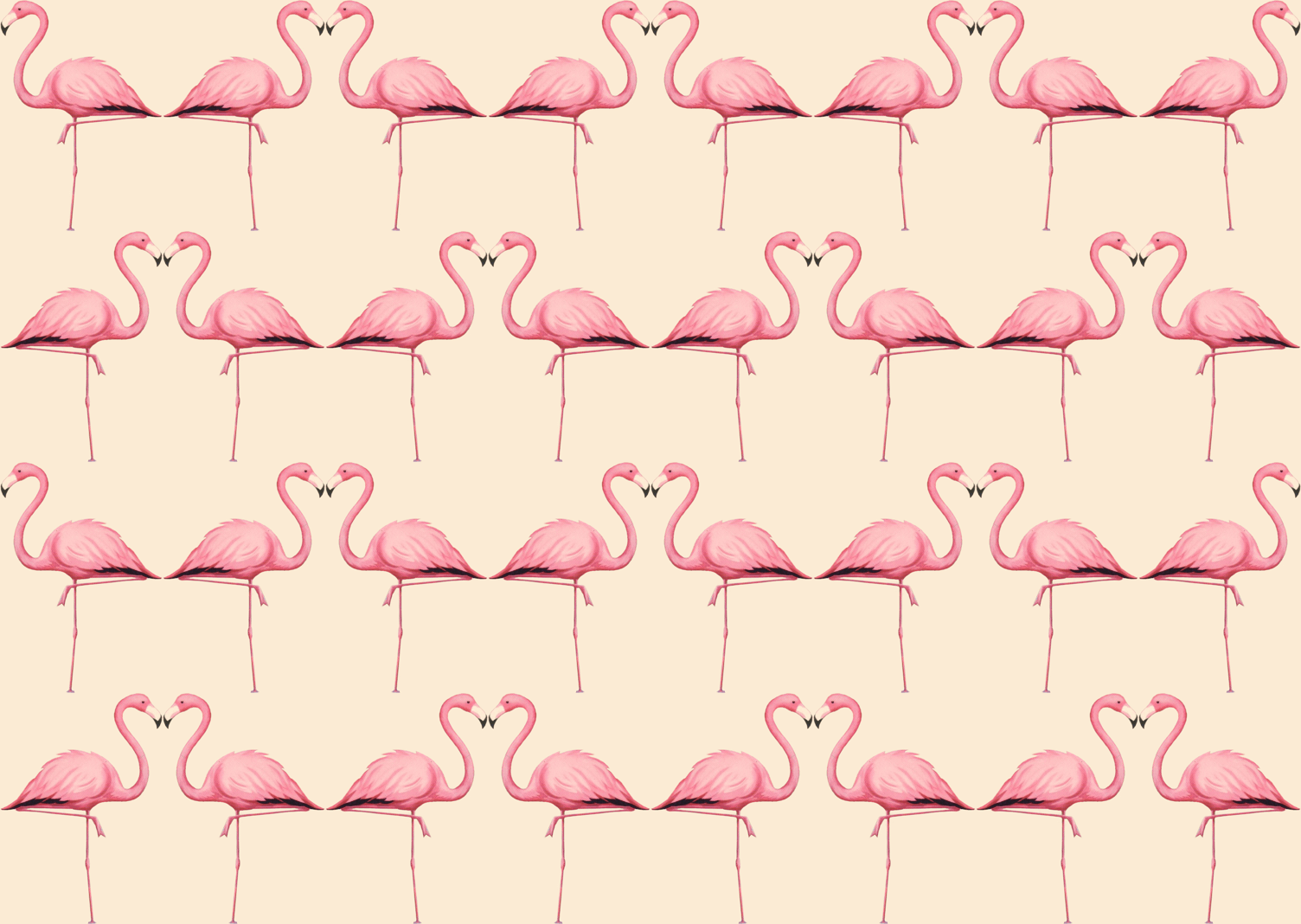 flamingo fabric, wallpaper & gift wrap