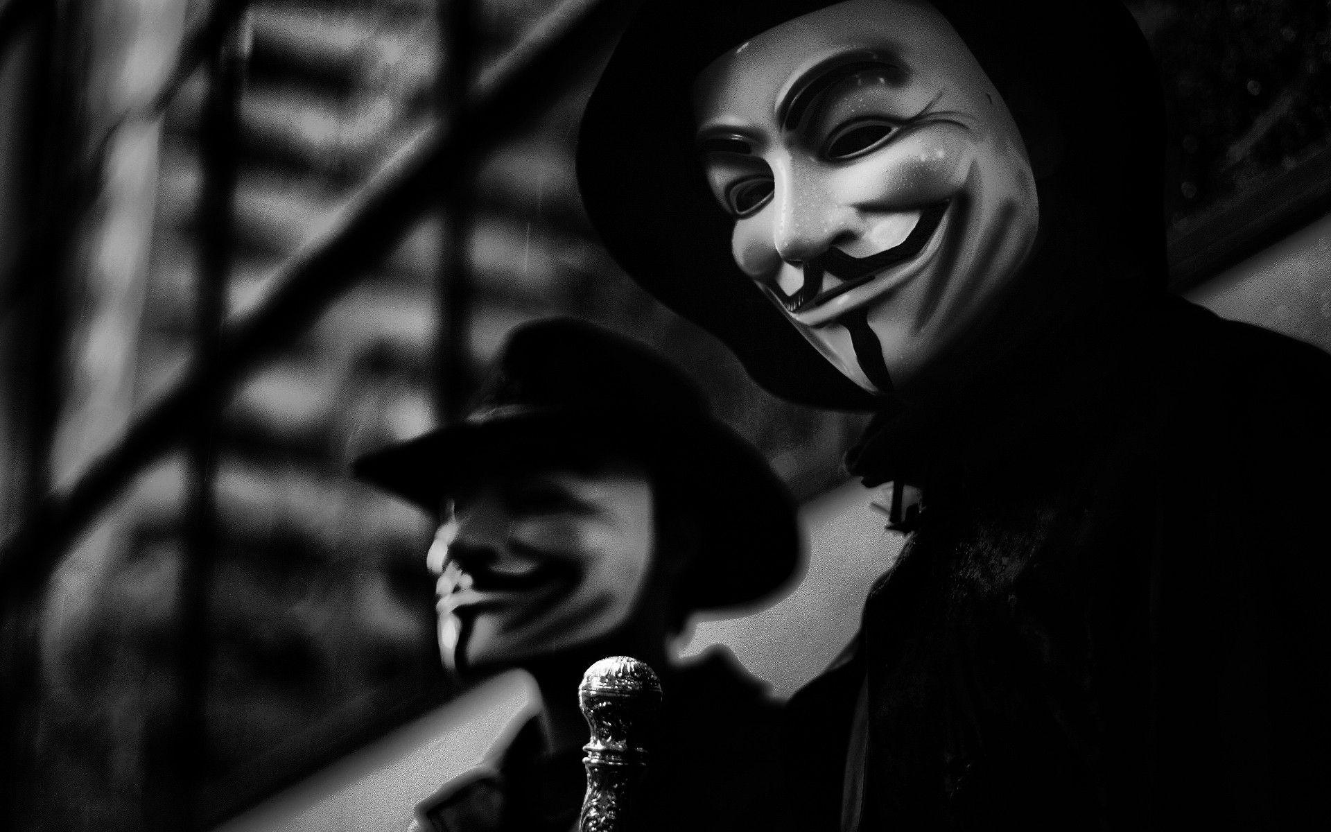 Wallpaper For > Anonymous Wallpaper