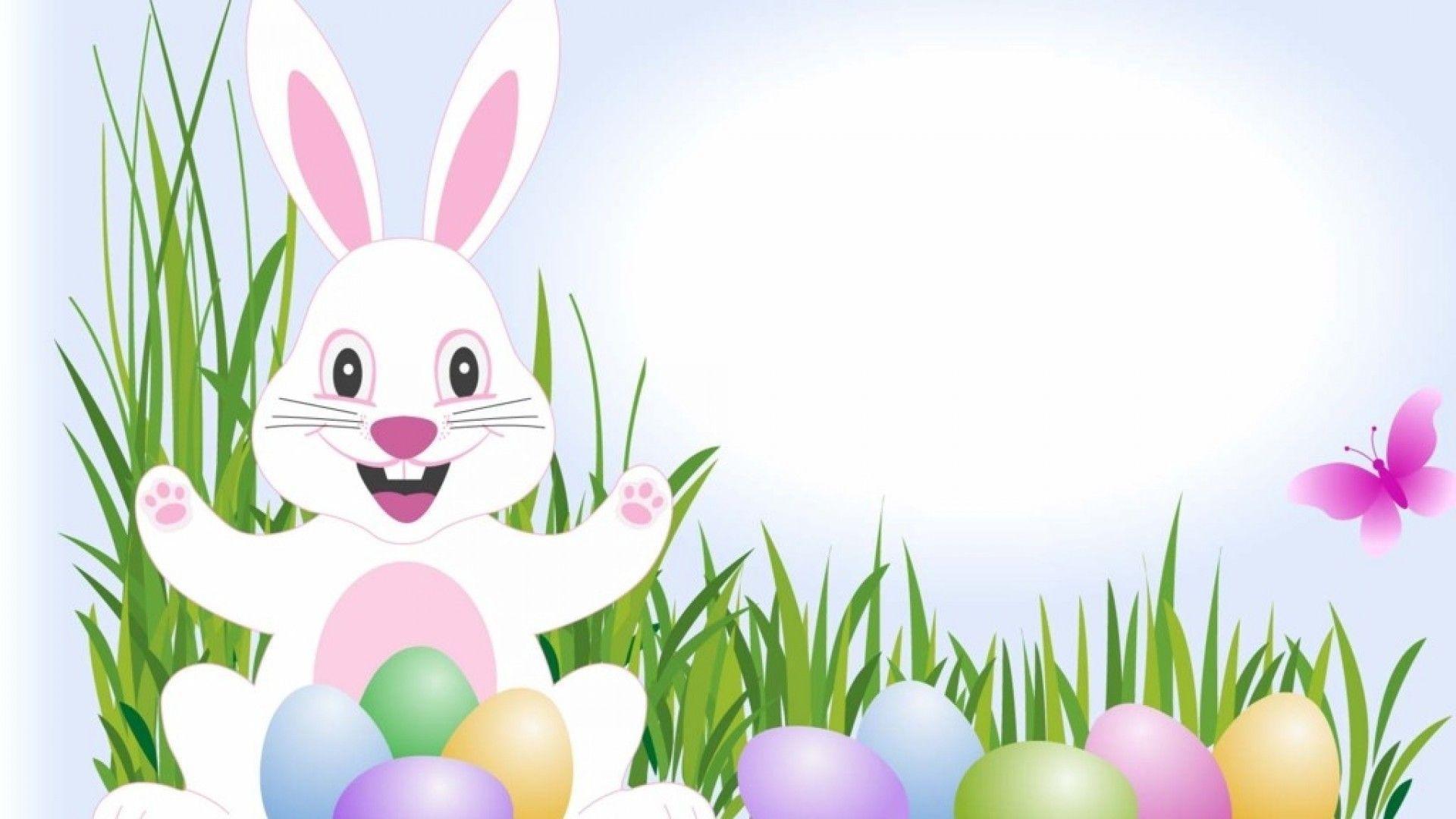 Pix For > Happy Easter Bunny Background