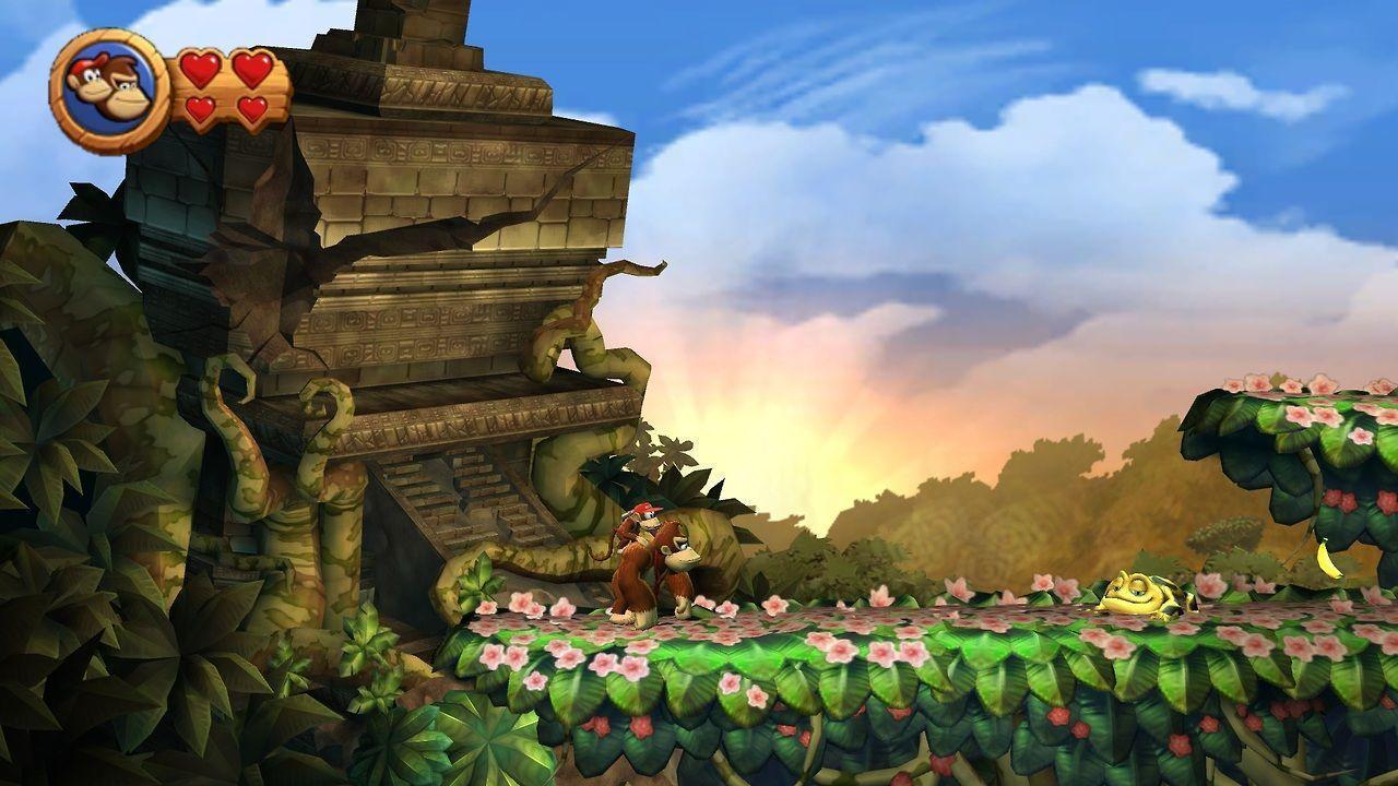 Animals For > Donkey Kong Country Returns 3D Screenshots