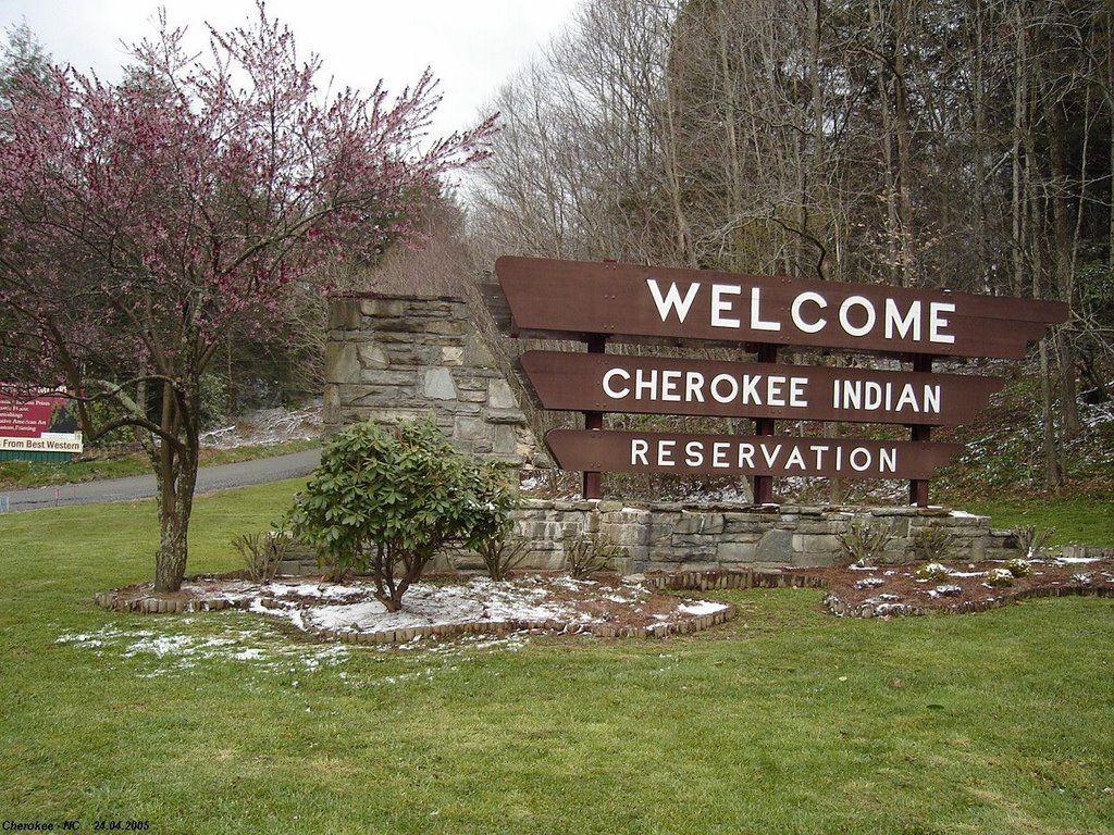 Panoramio of Cherokee Indian Reservation