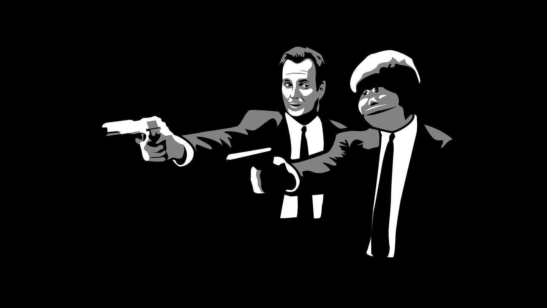 Pulp Fiction crossover I found in Tumblur
