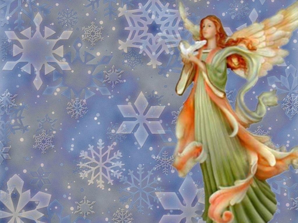 Christmas Angel Wallpapers - Wallpaper Cave