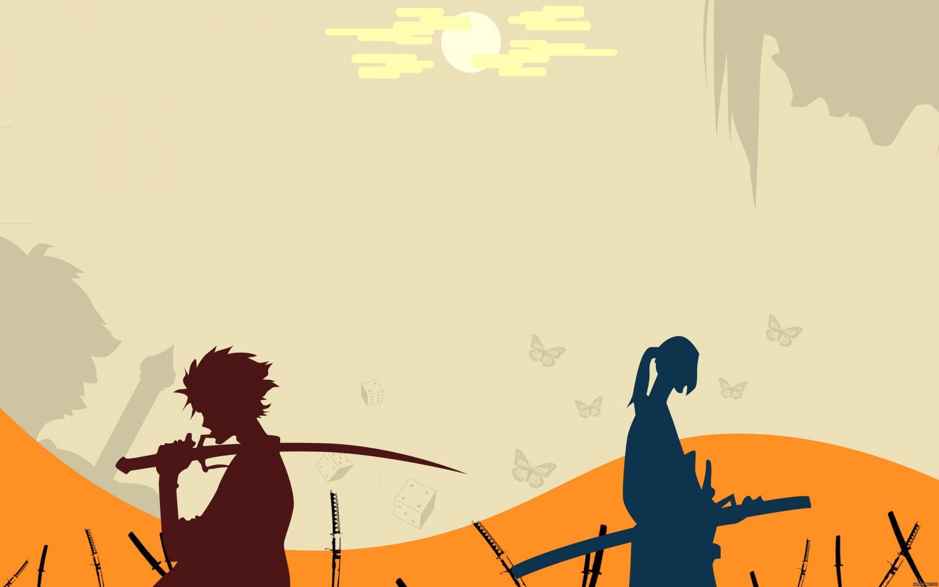 image For > Samurai Champloo Swords Wallpaper
