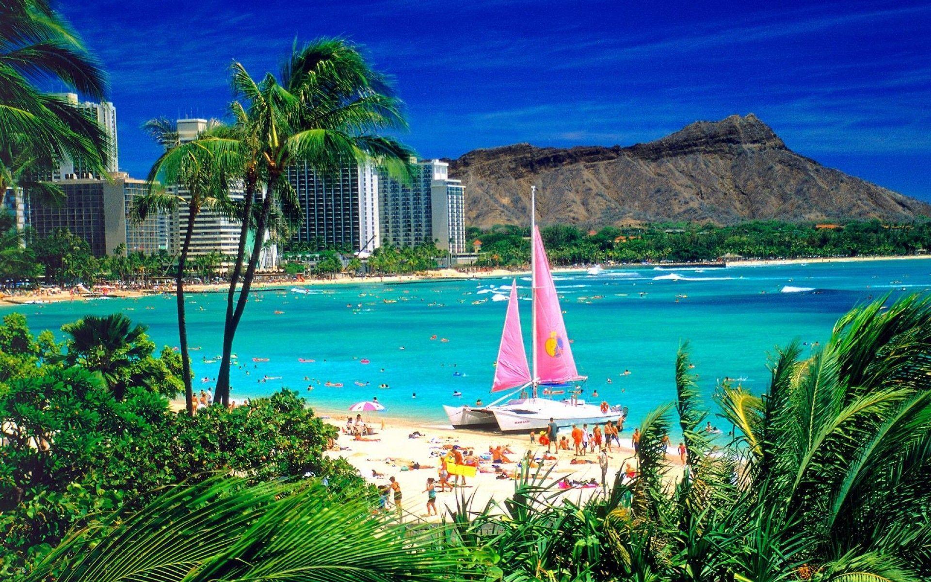 Waikiki Beach Wallpapers - Wallpaper Cave