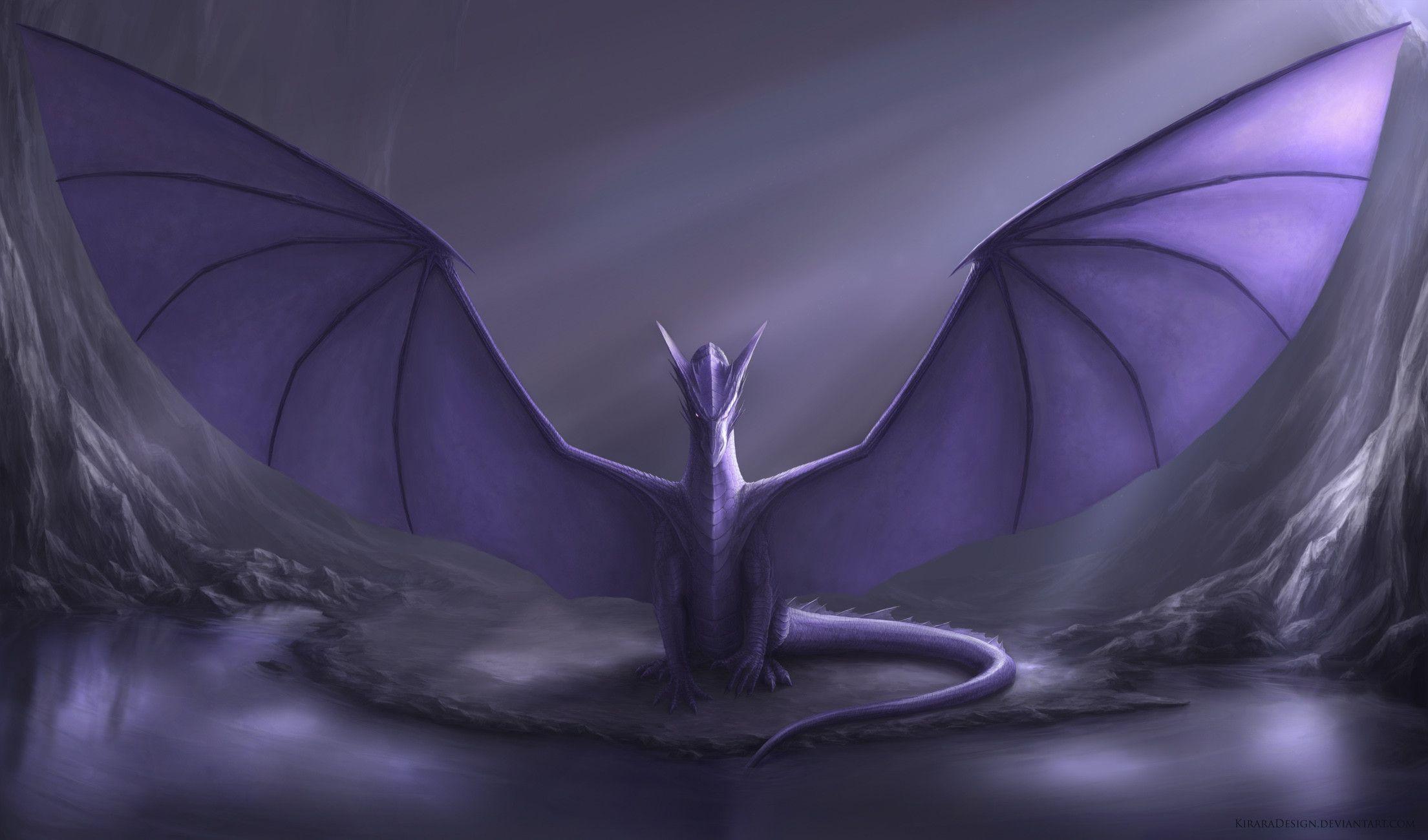 Purple Dragon Wallpapers Wallpaper Cave