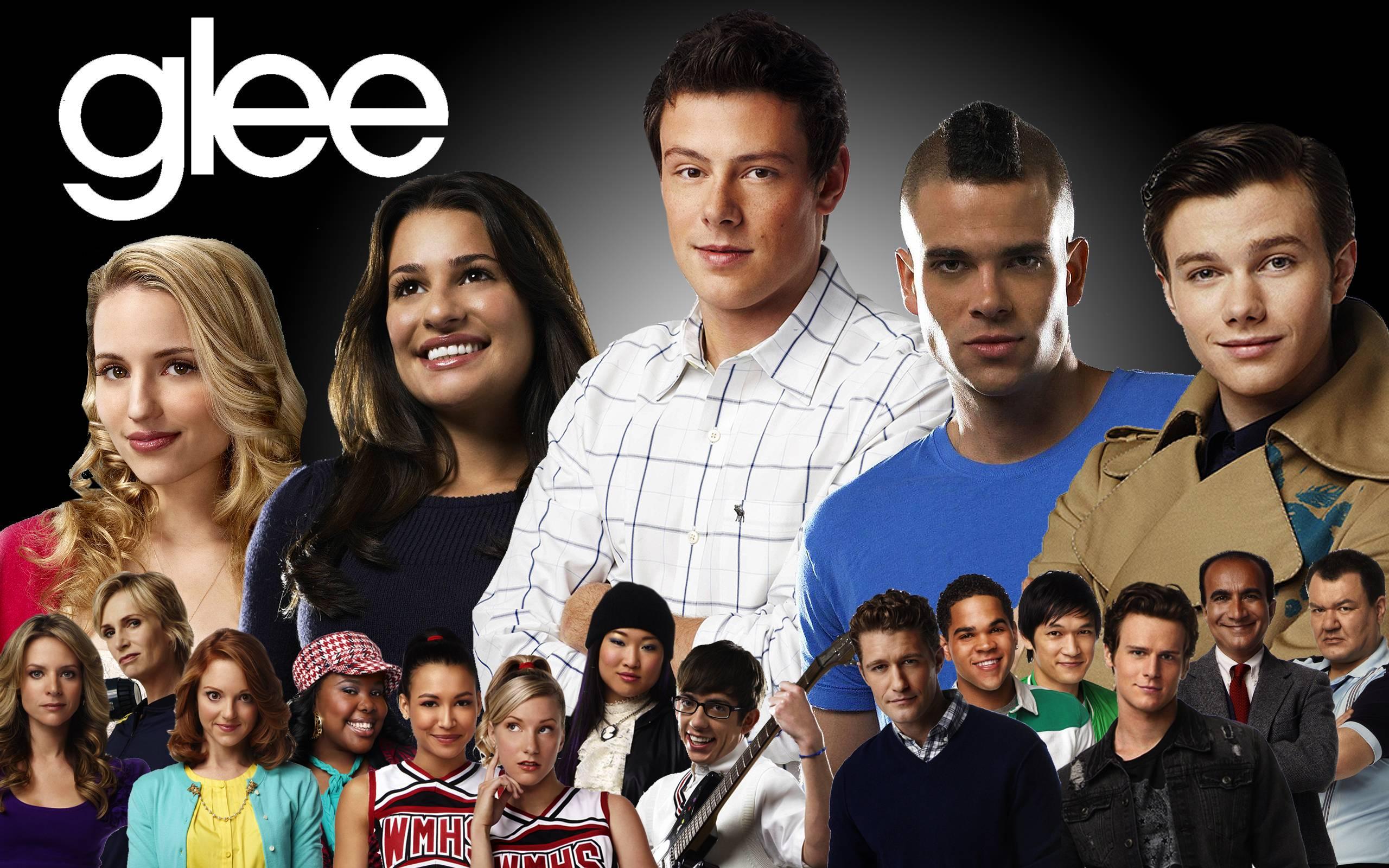 Glee Funny wallpaper for iPhone, iOS, Android TV Series