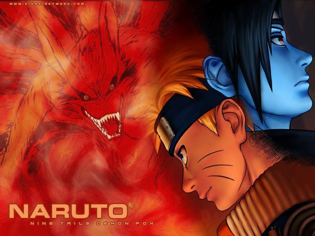 image For > Demon Naruto Vs Demon Sasuke