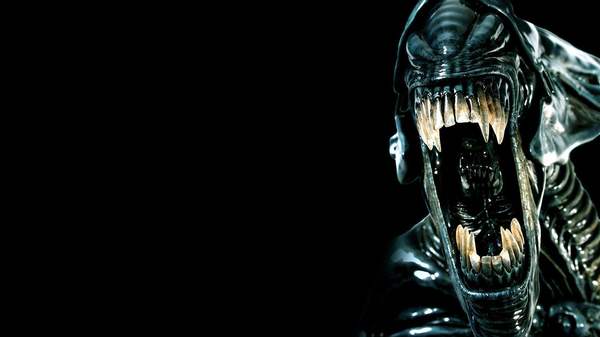 Aliens desktop wallpaper classic movie from Ridley Scott