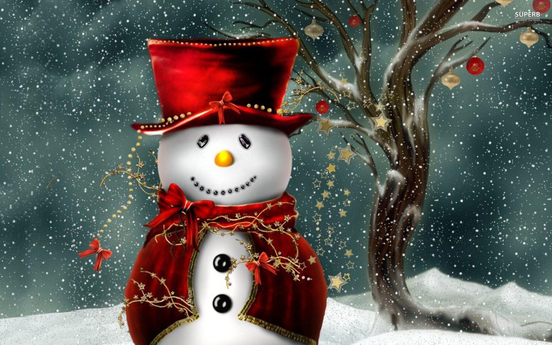 Snowman wallpaper wallpaper - #