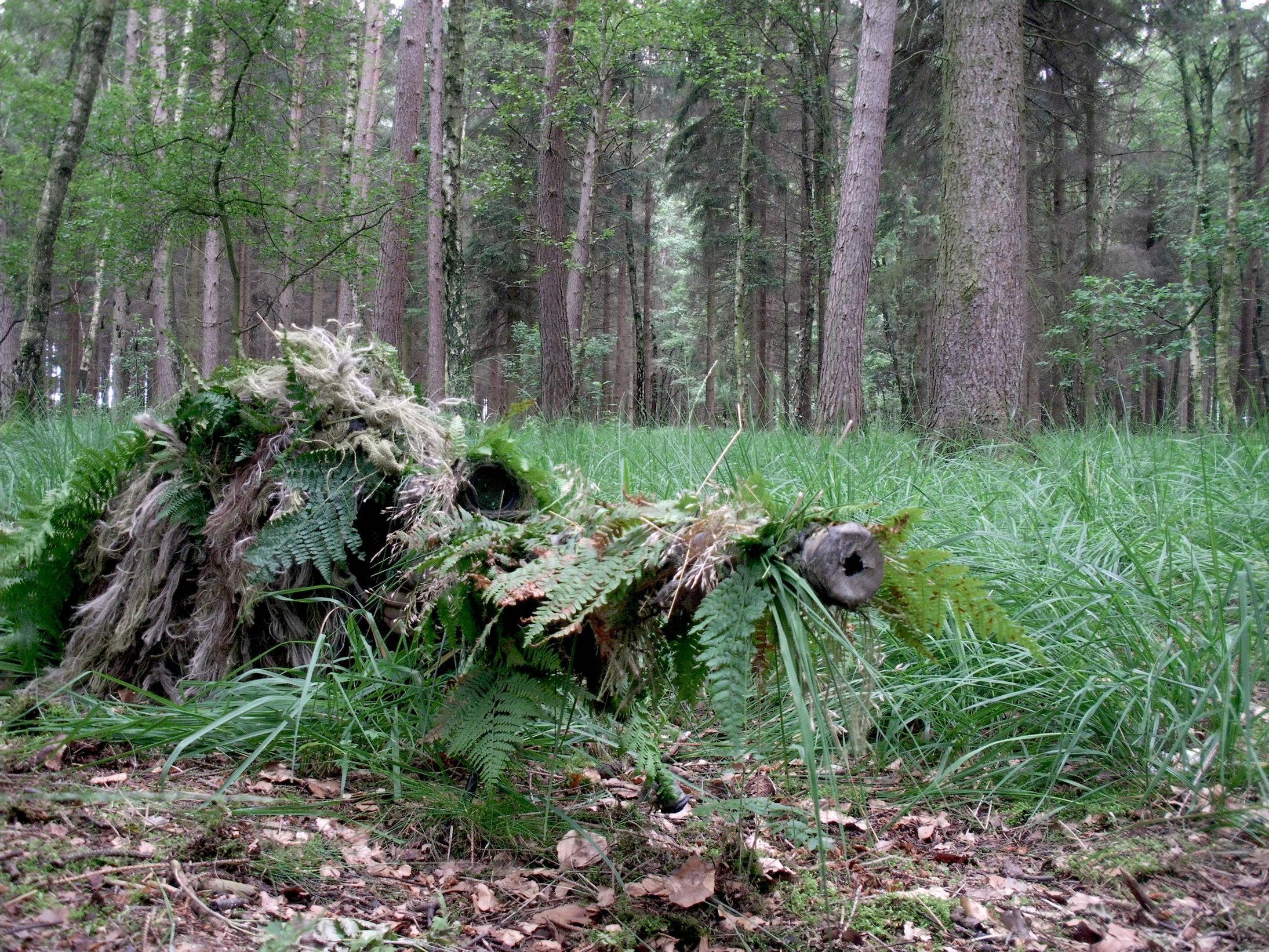 Pix For > Snipers In Ghillie Suits Hiding