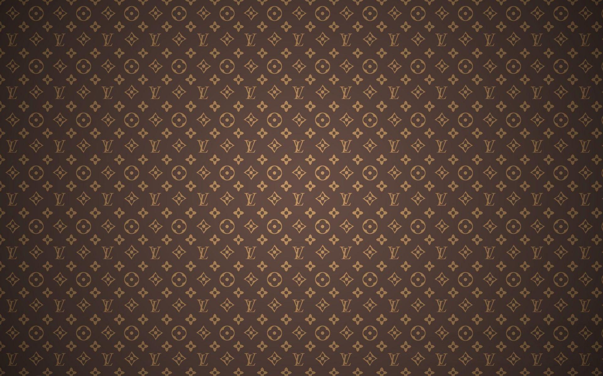 Wallpaper For > Louis Vuitton Pattern Wallpaper