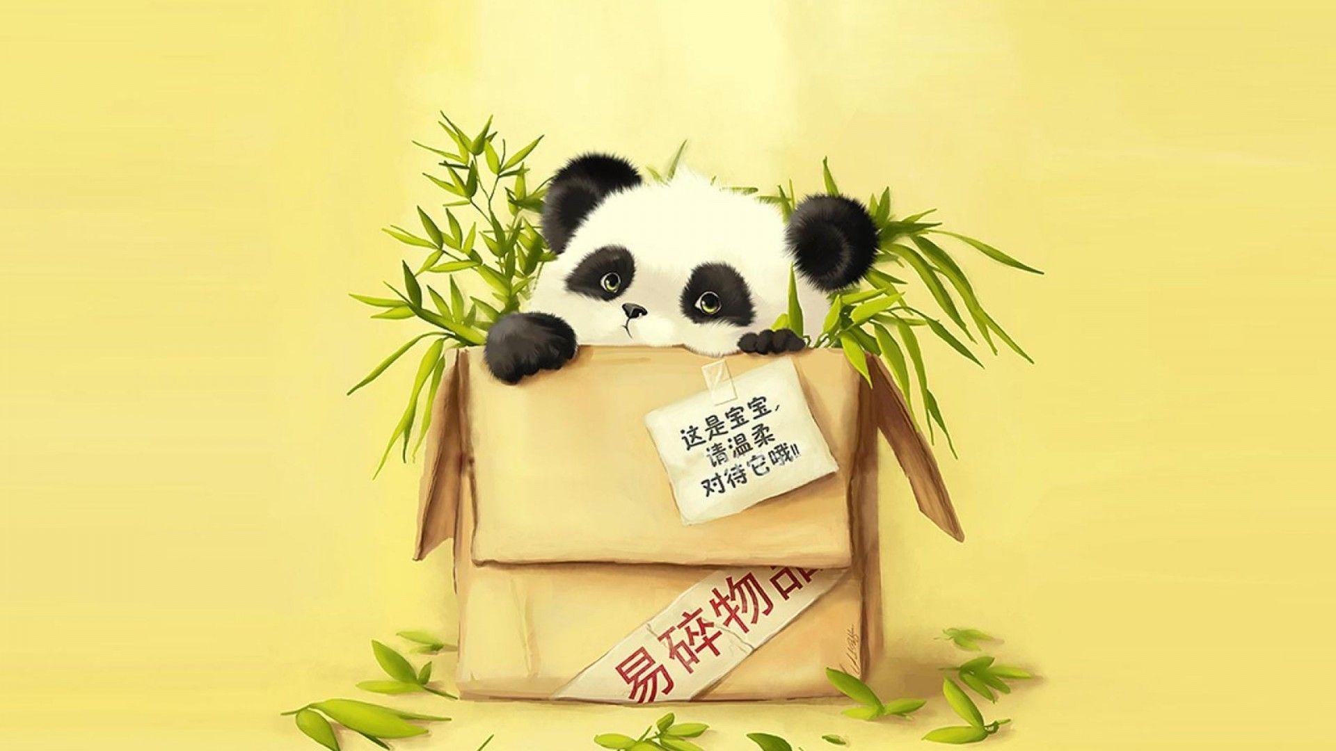 Cute Panda Backgrounds - Wallpaper Cave