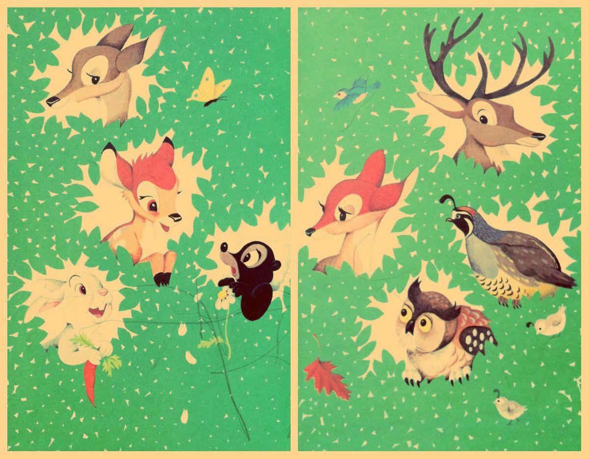Download Disney Hipster Blog Vintage Bambi Wallpaper 1200x936