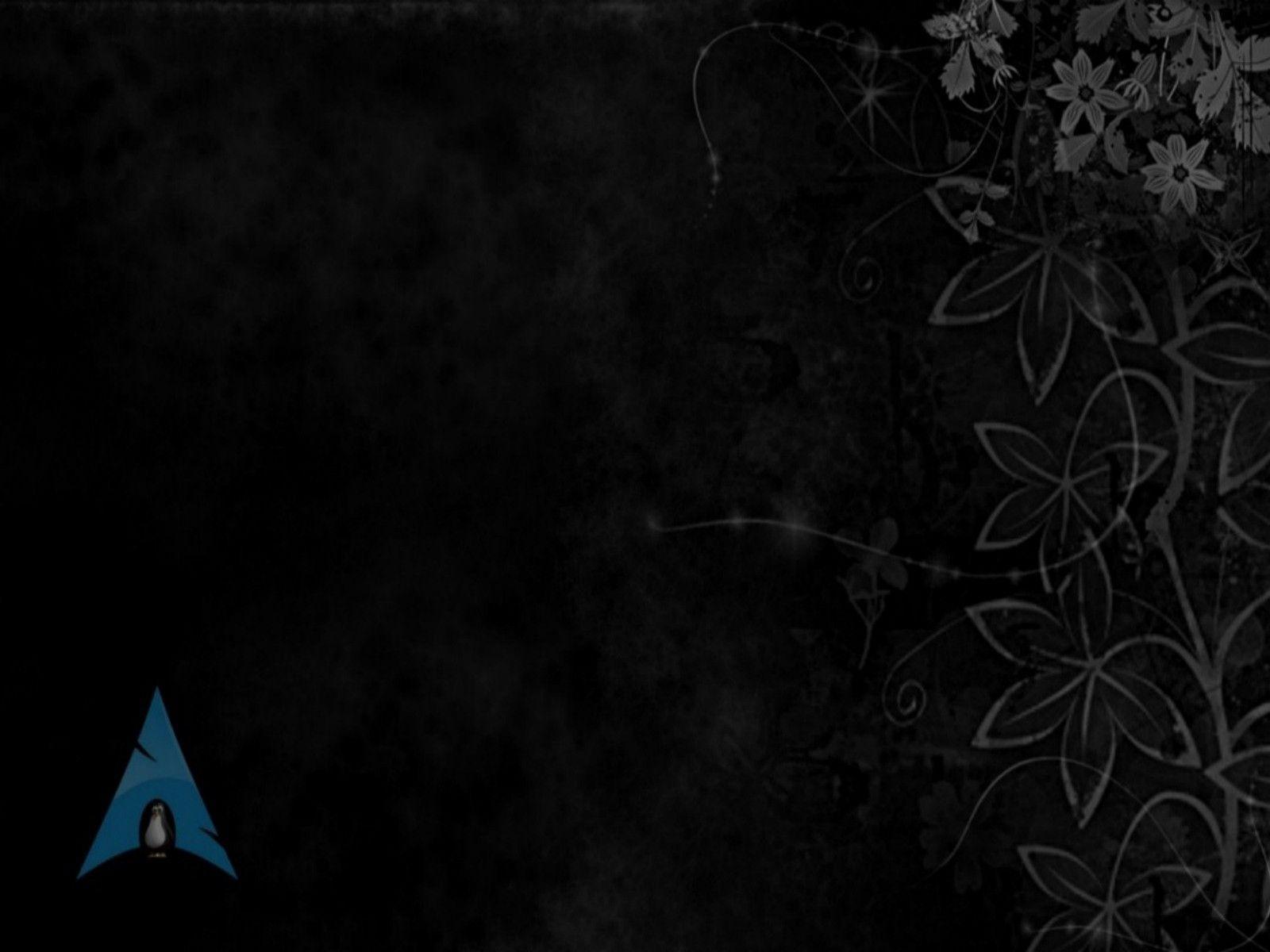 Dark Arch Linux Wallpaper Black Widescreen Background 1600x1200PX