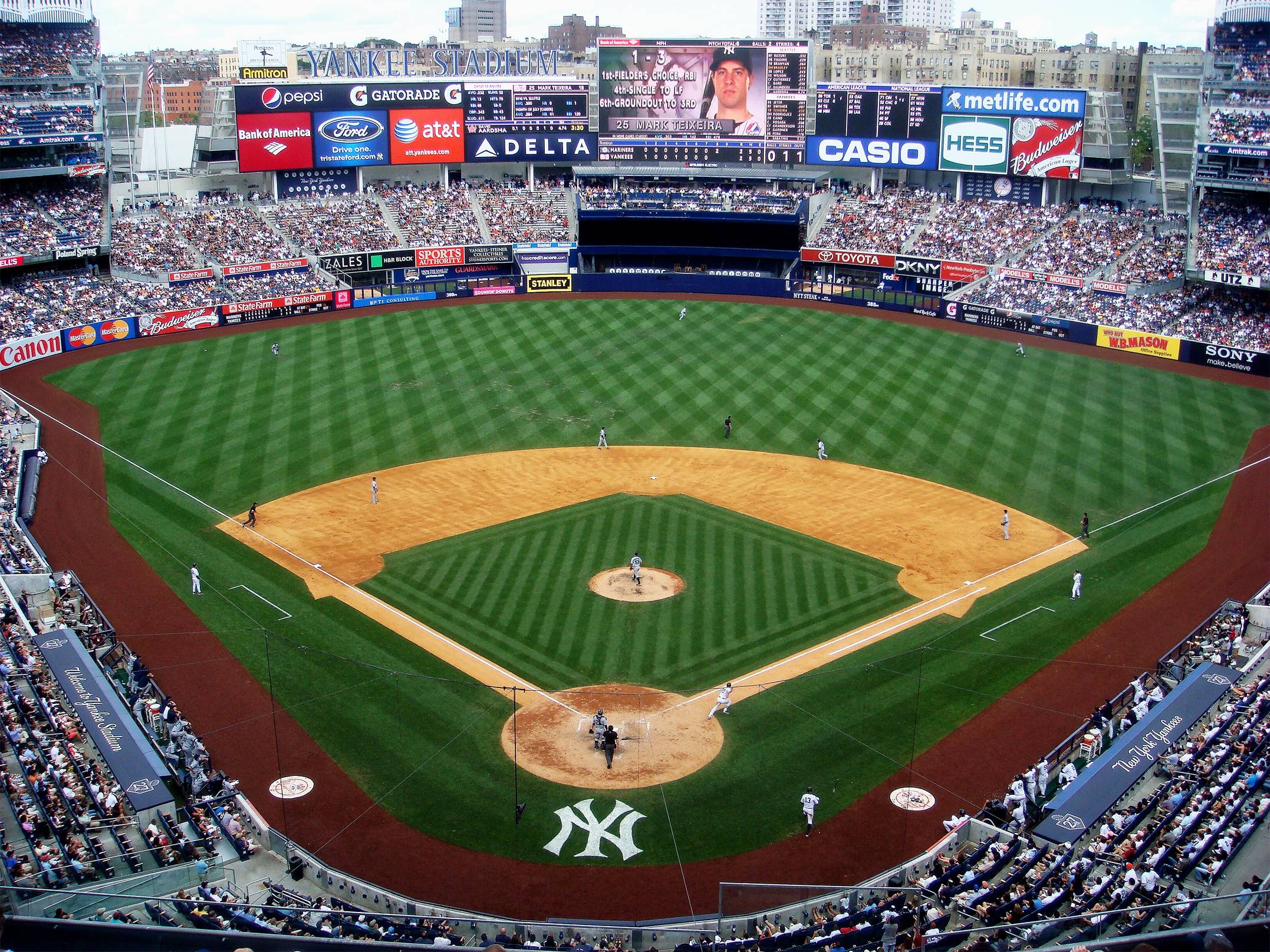 image For > Yankee Stadium Wallpaper Night
