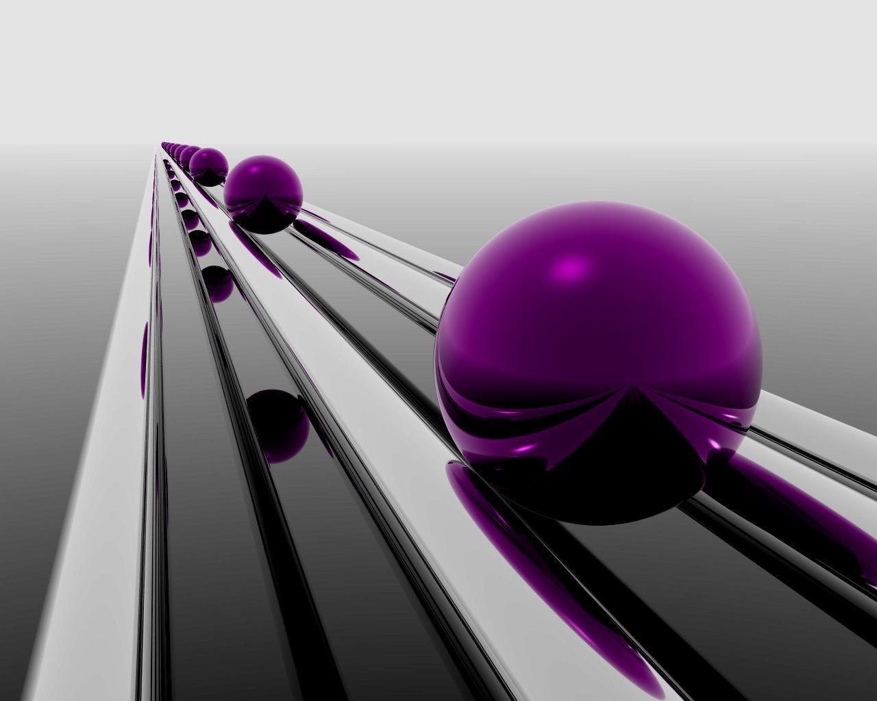 purple spheres Computer Wallpaper, Desktop Background 1280x1024