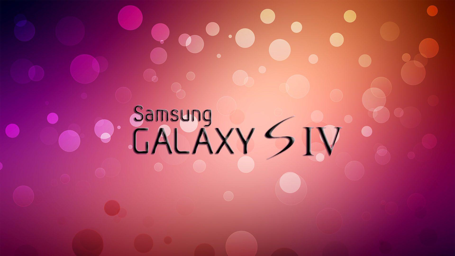 Samsung Galaxy S4 Logo Wallpaper
