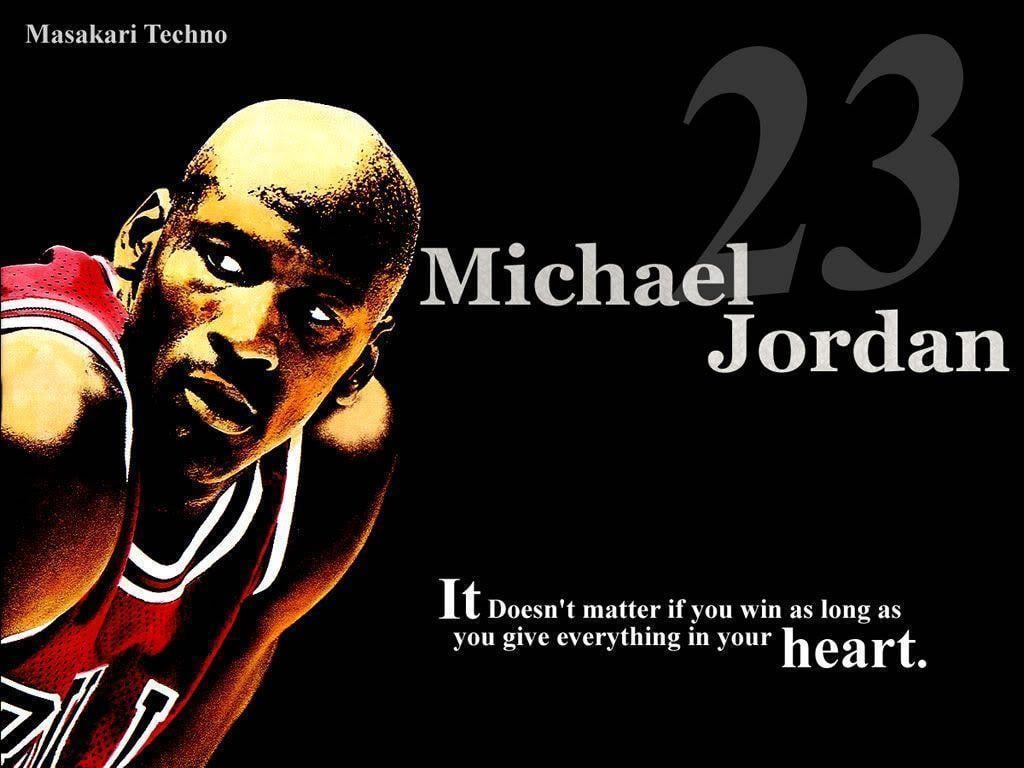Michael Jordan Inspiring Quotes HD Background 8 HD Wallpaper