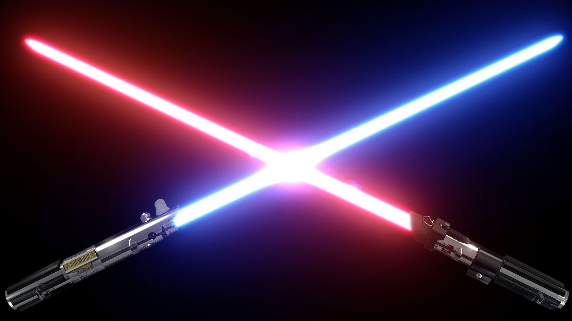 Red And Blue Lightsaber HD Wallpaper 1920x1080