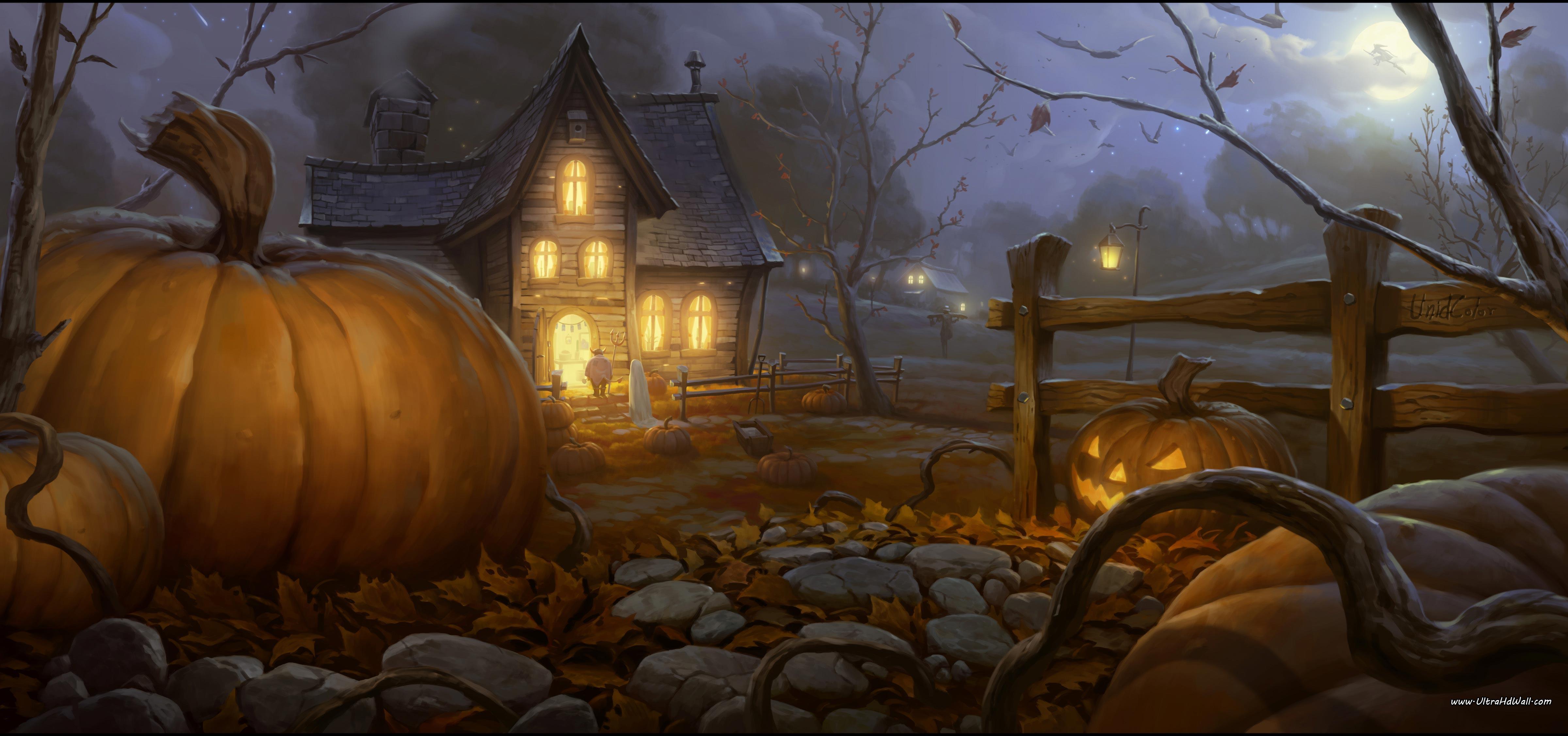 Desktop Halloween Wallpapers - Wallpaper Cave