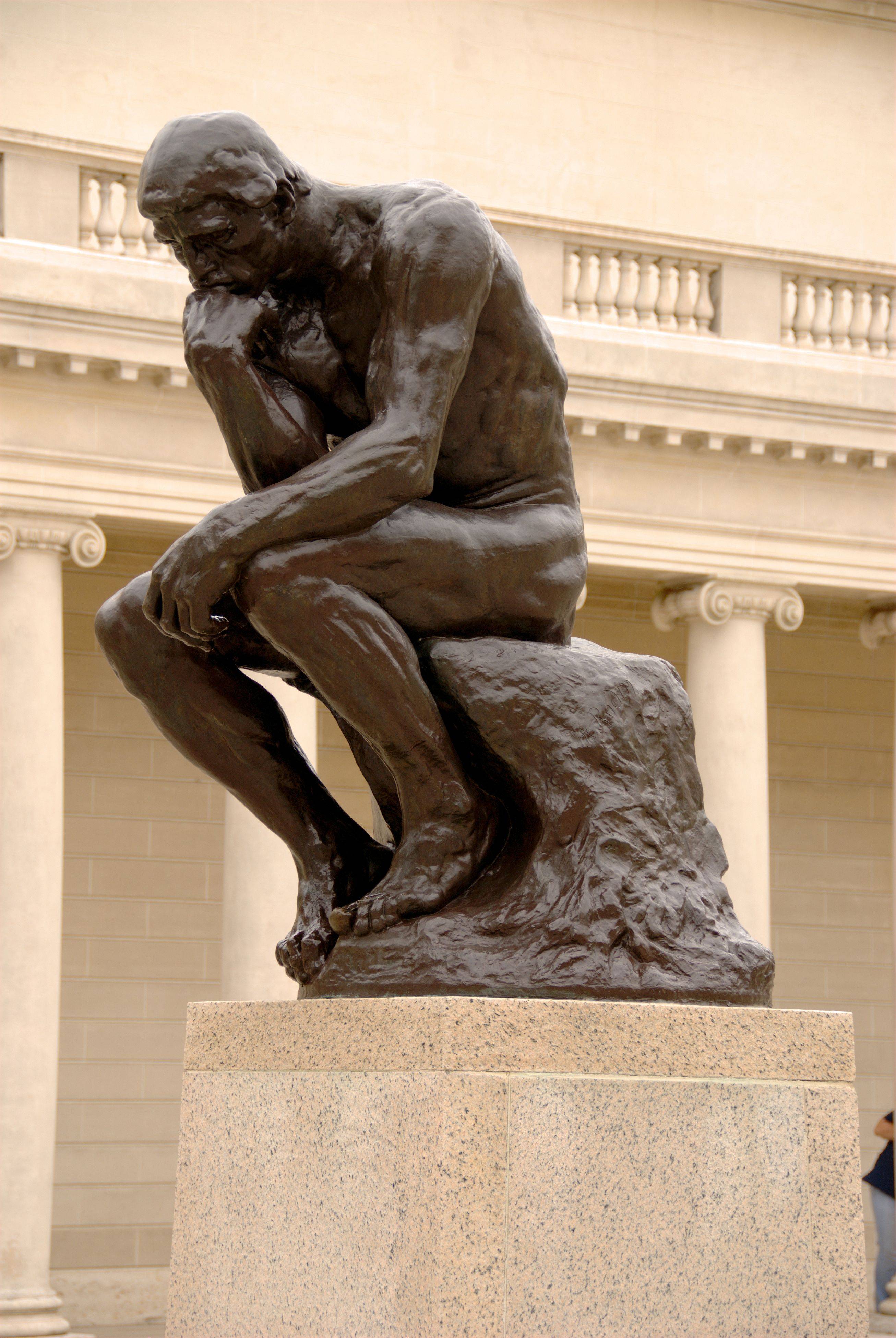 The Thinker Wallpapers Wallpaper Cave