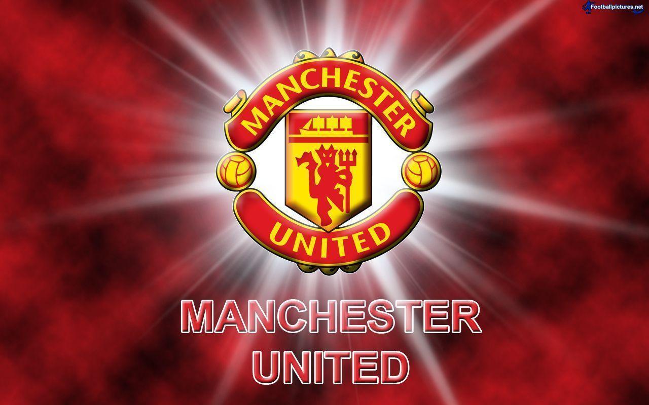 Manchester United Logo 3D Image HD Wallpaper Desktop Background Free