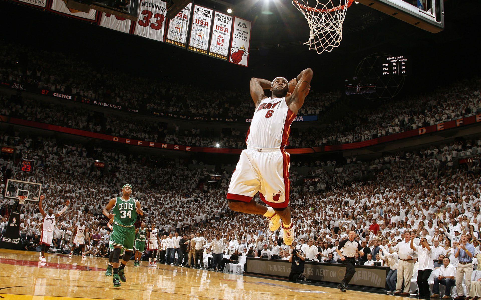 LeBron Catching Heat Over Pre Game Dunks
