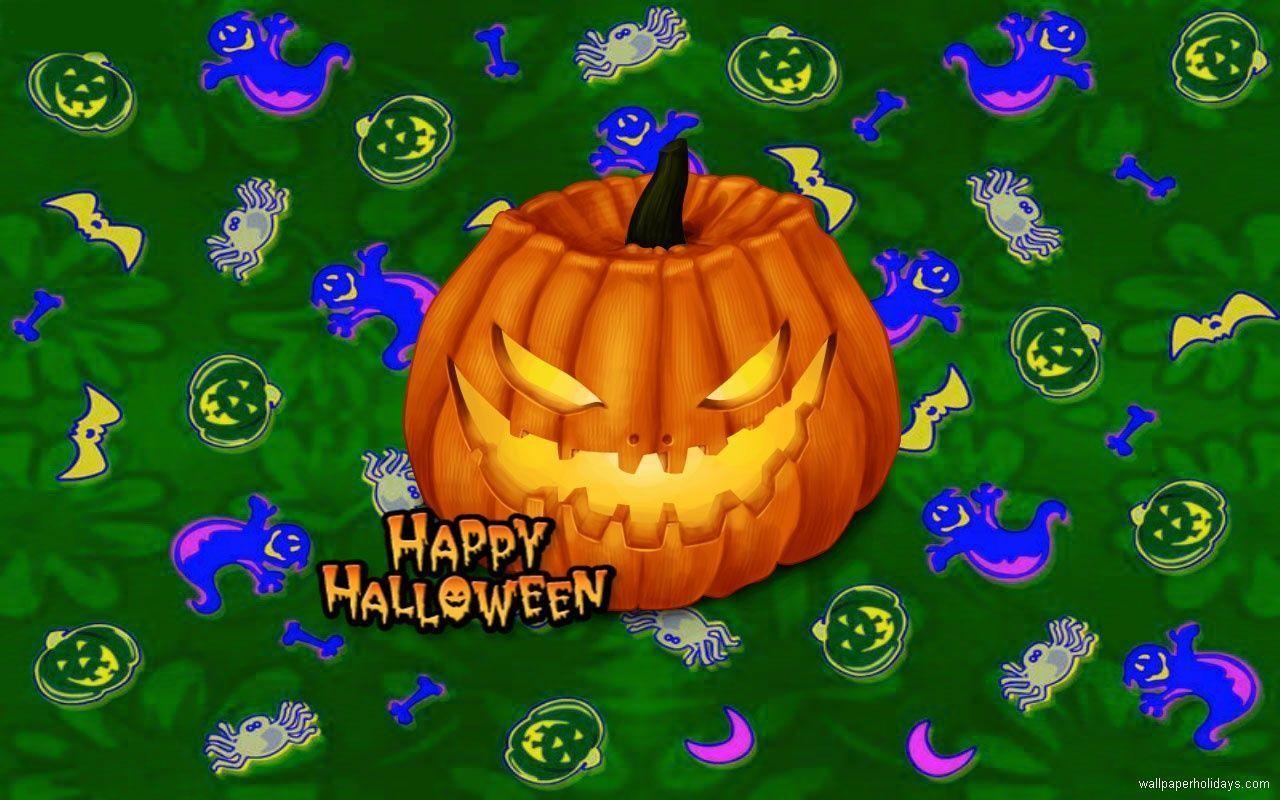 Wallpaper For > Cute Halloween Background For iPhone