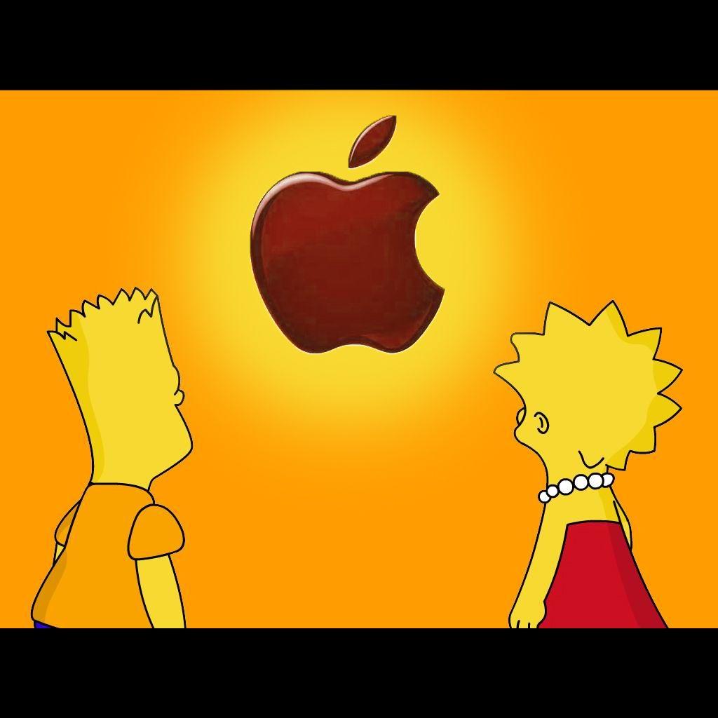 Simpsons Apple Wallpaper