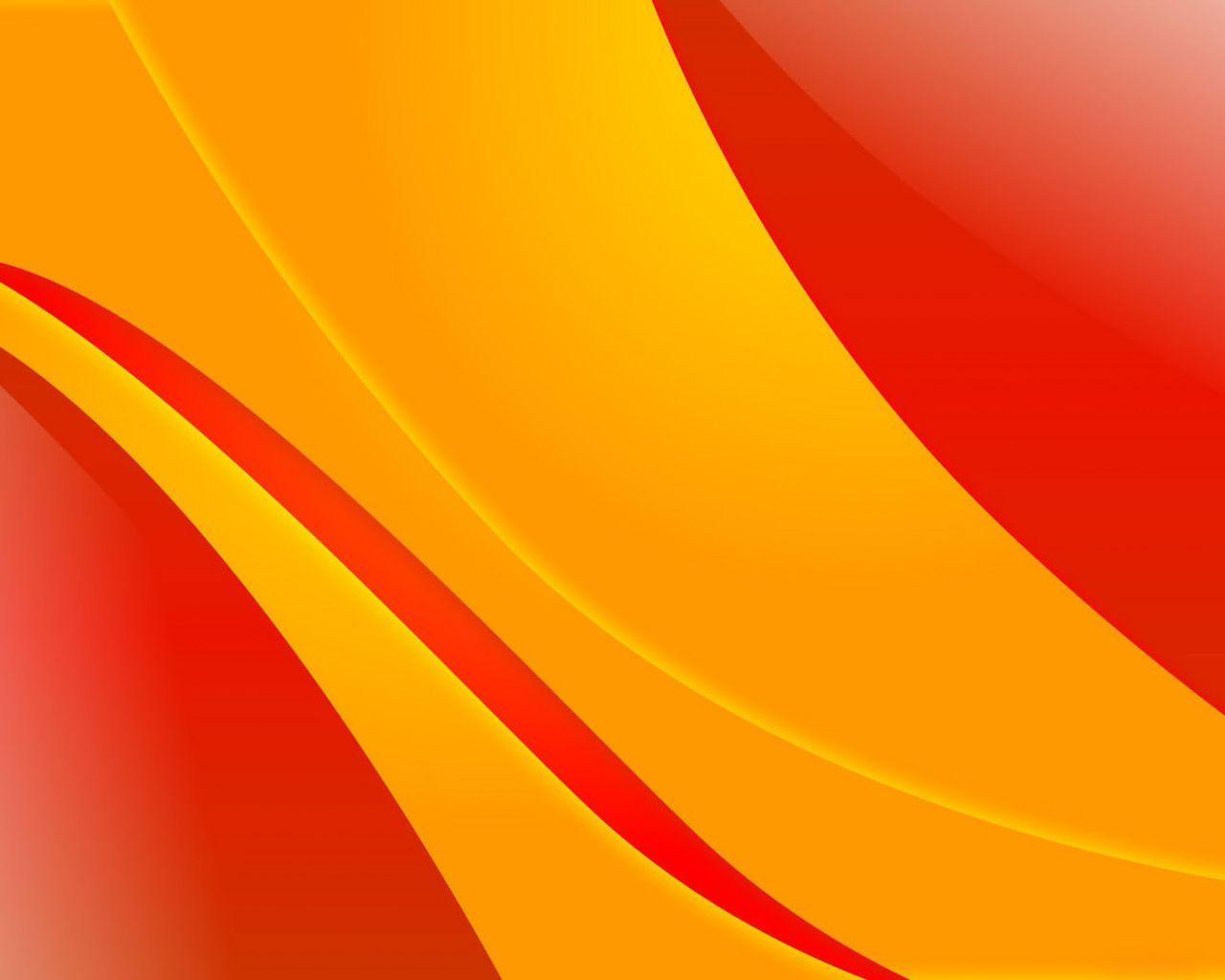 Desktop Wallpaper · Gallery · Computers · Orange Wave pc