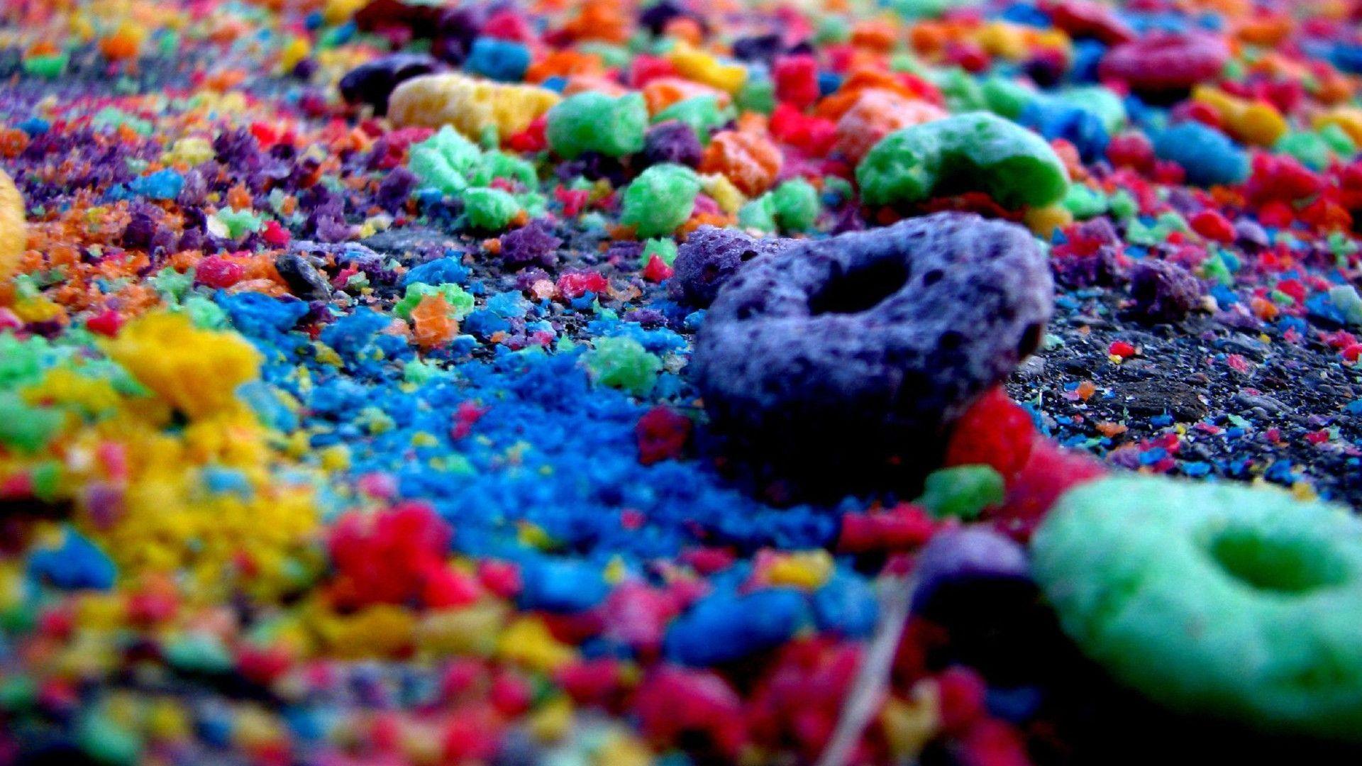Colorful cereal Wallpaper #