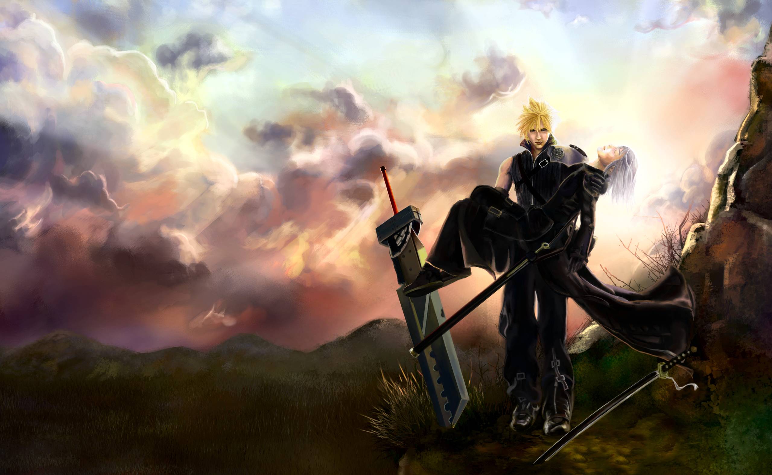 Final Fantasy 7 Backgrounds Wallpaper Cave