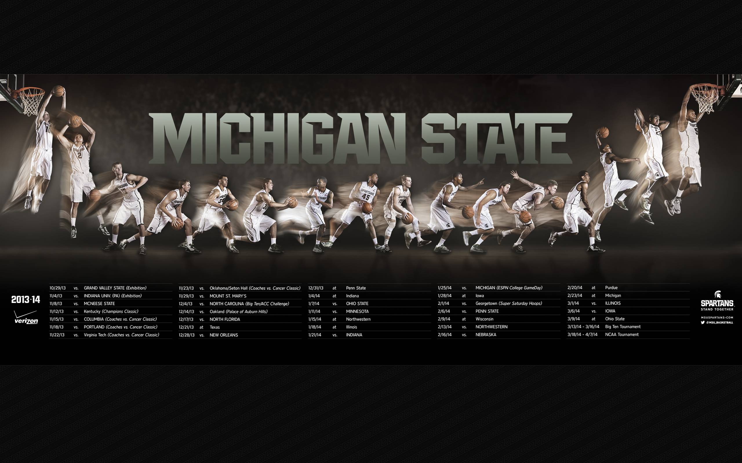 Michigan State Spartans iPad Wallpaper