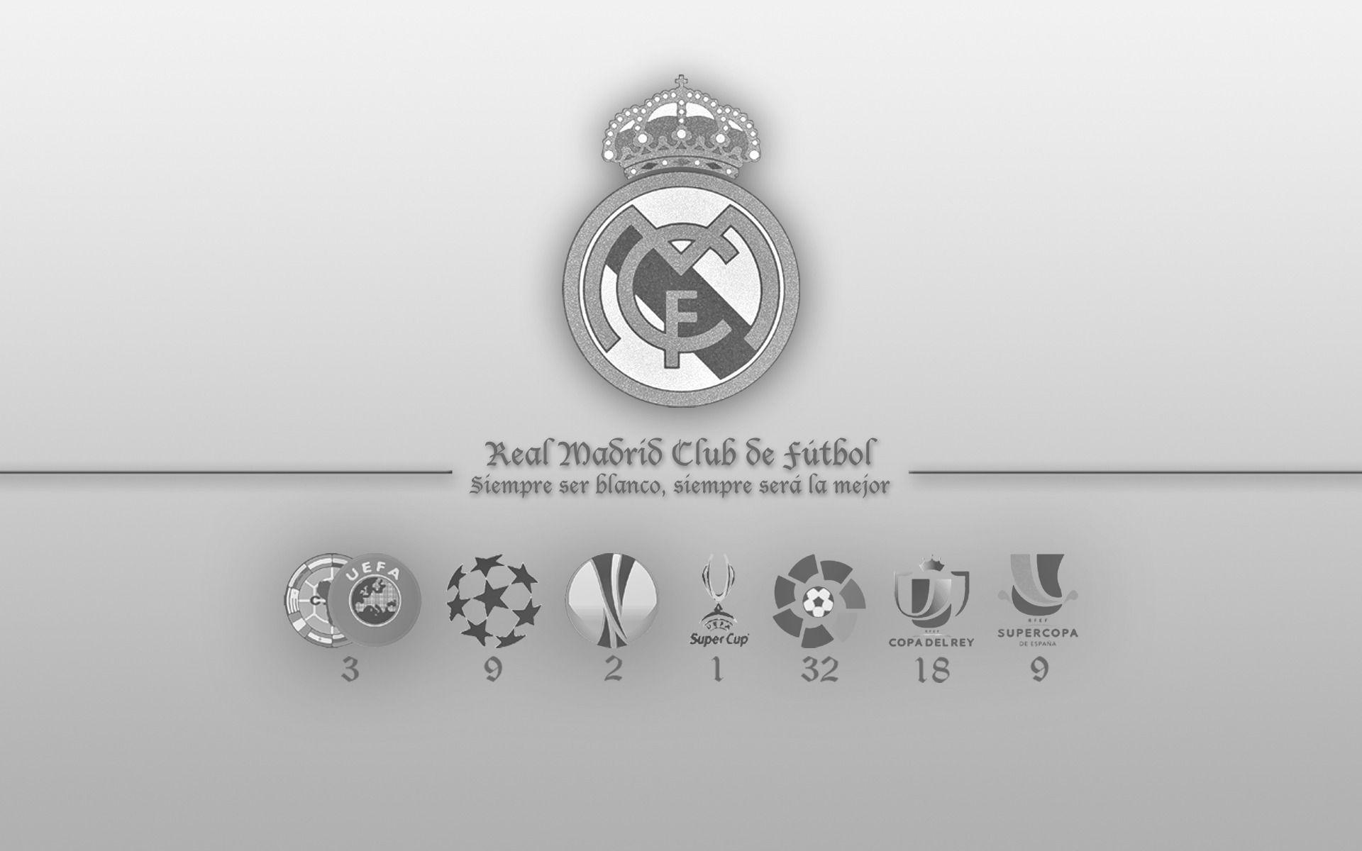 Real Madrid C.F. Trophy Record Wallpaper Wide or HD. Sports