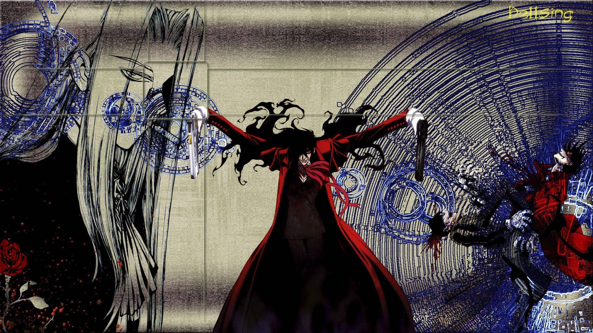 Download Anime Alucard Hellsing Resolution Wallpaper 1920x1080