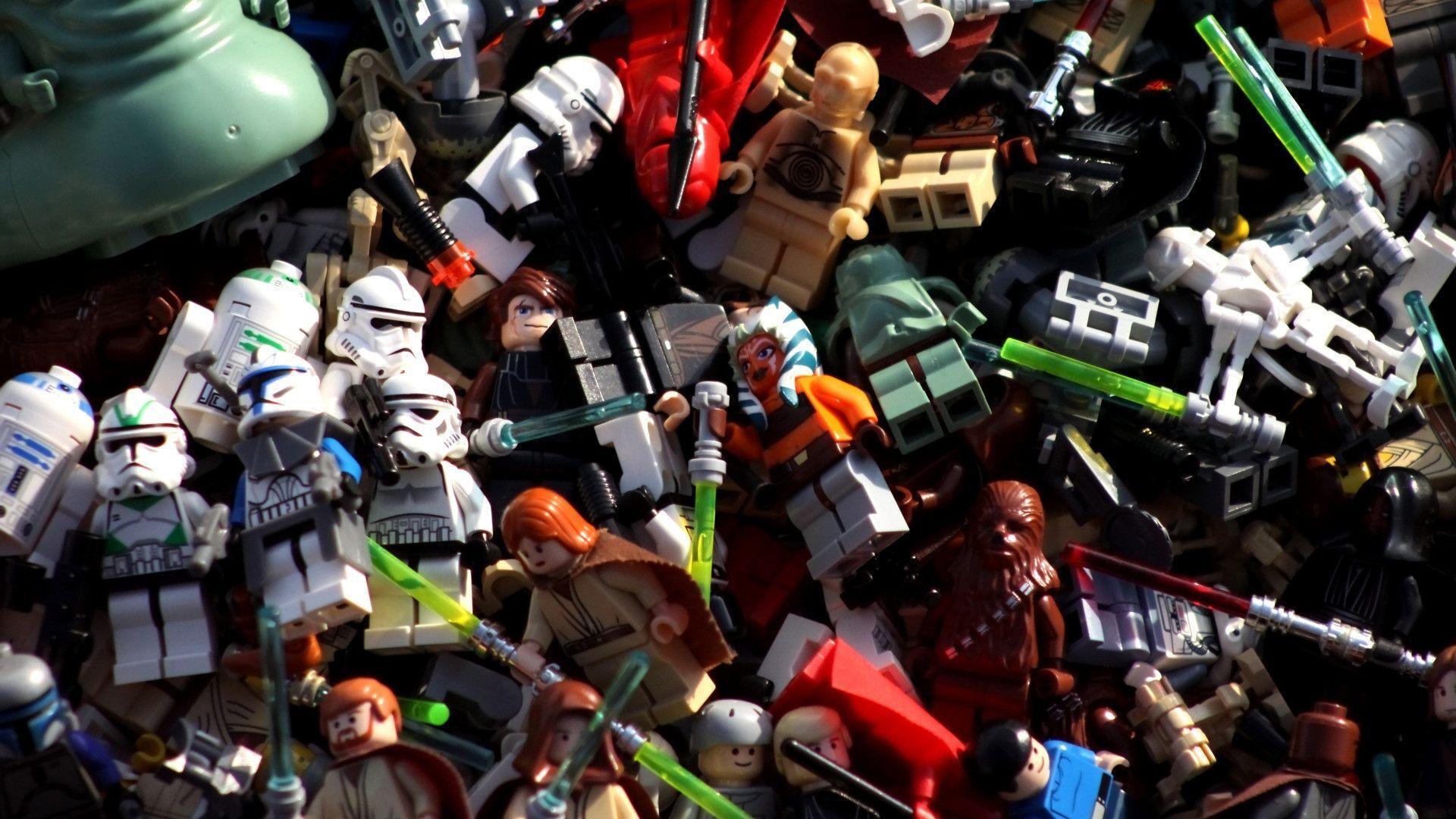 Star Wars Lego Characters Wallpaper 1920x1080 px Free Download
