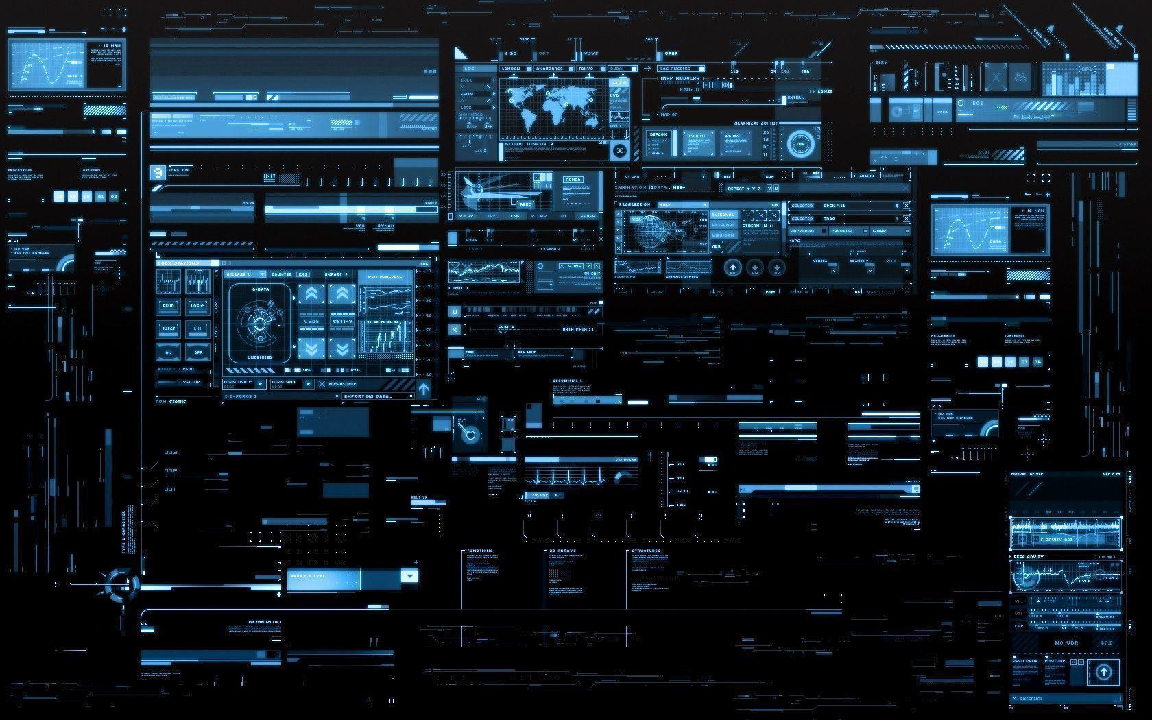 Wallpaper For > High Tech Computer Wallpaper